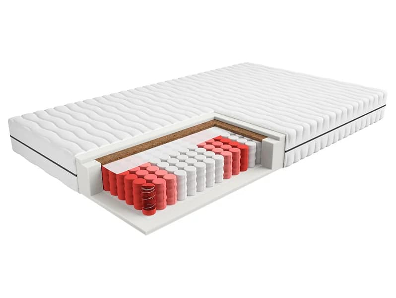 Pružinová taštičková matrace Ekko 180x200 cm Black Red White L07-MATERAC-EKKO_180-MAT01 2