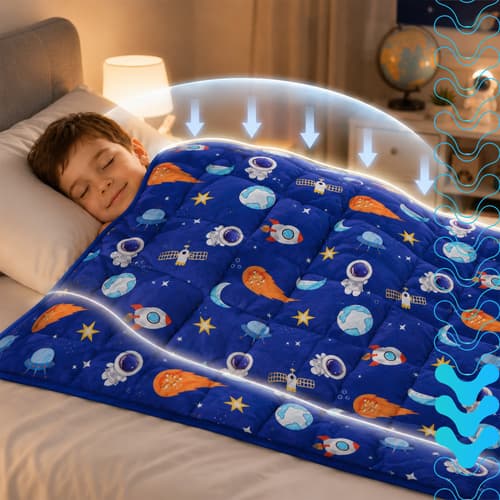 Dětská senzorická zátěžová deka 3 kg 5