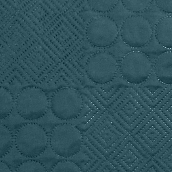 Designový přehoz na postel Boni dark teal 6