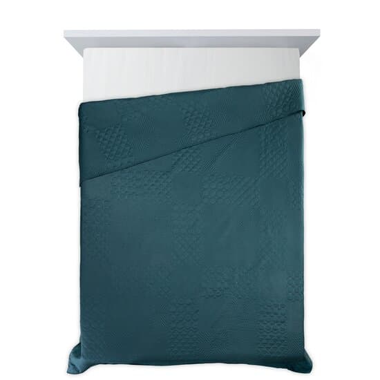 Designový přehoz na postel Boni dark teal 5