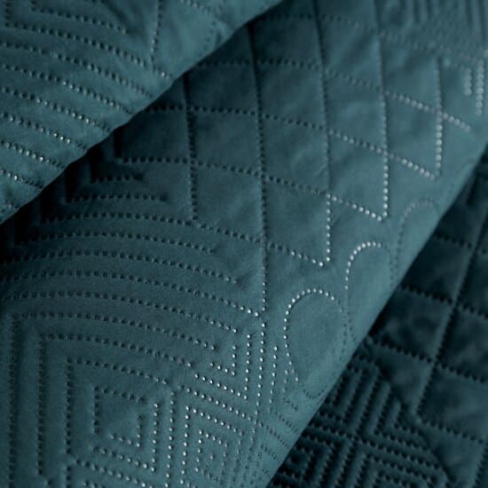 Designový přehoz na postel Boni dark teal 4