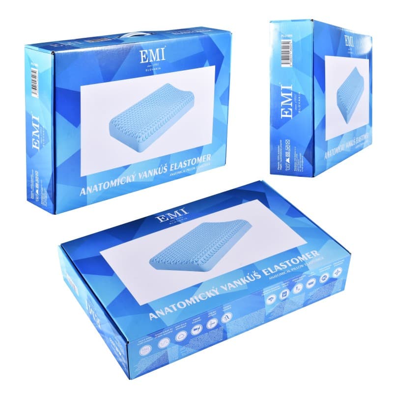 Anatomický polštář Elastomer EMI 5