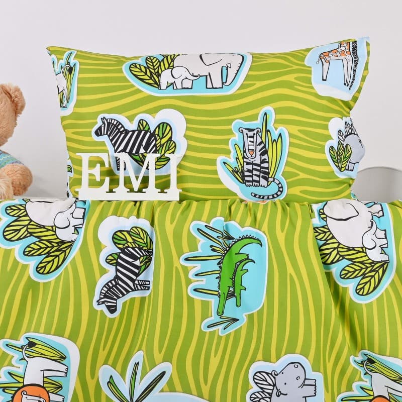 Povlečení dětské Jungle zelené EMI 3