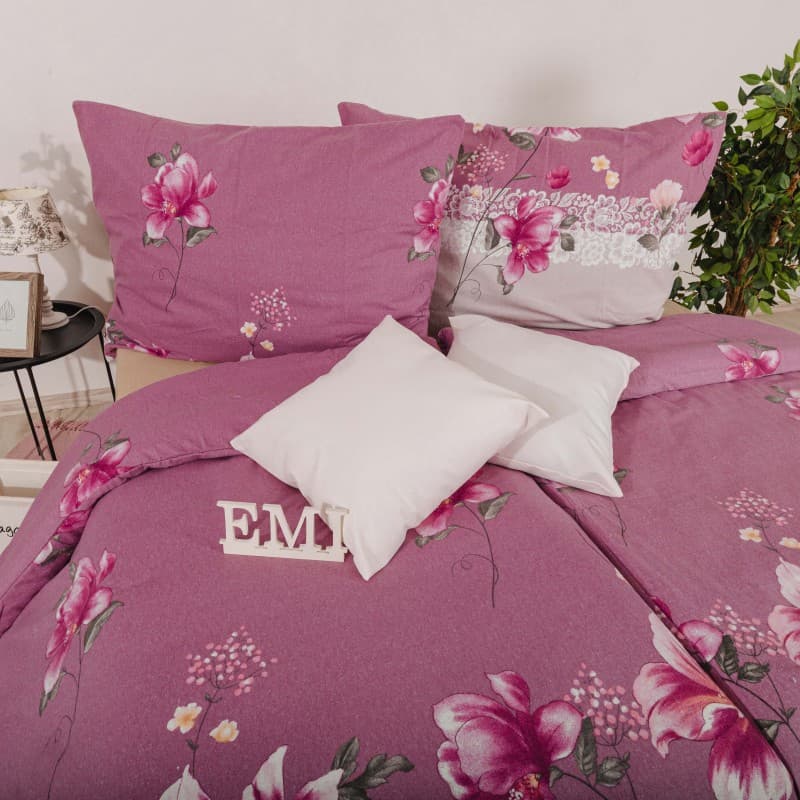 Flanelové povlečení Aida Pembe EMI 3