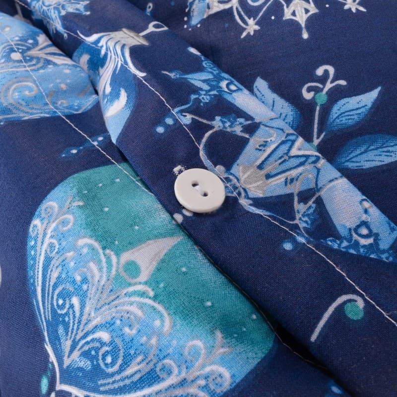 Vánoční bavlněné povlečení Magic blue EMI 4