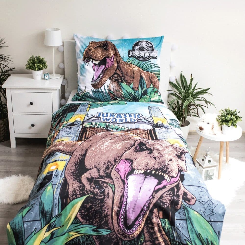 Jerry Fabrics Svítící povlečení Jurský svět Roar 3