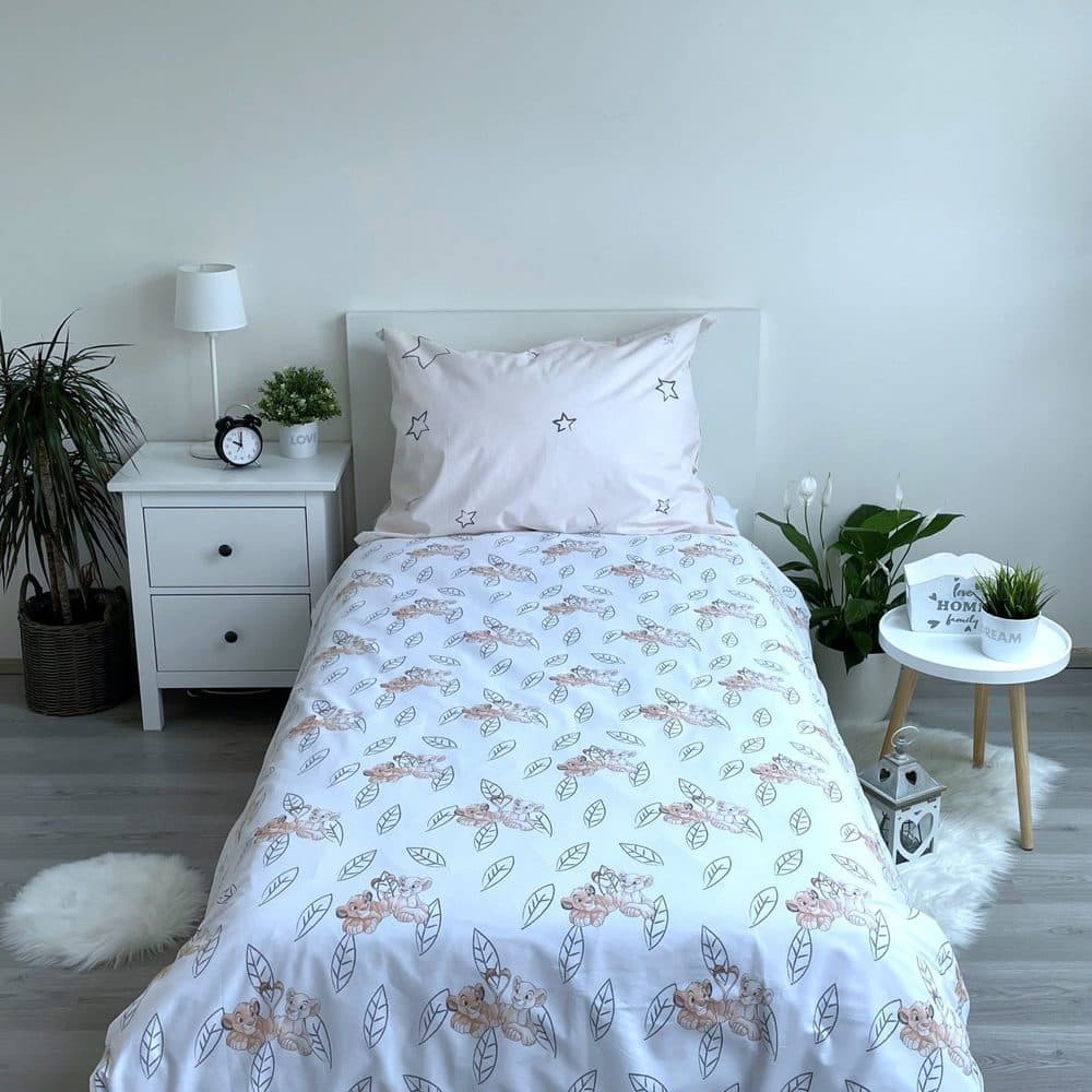 Jerry Fabrics Svítící povlečení Lví král 3