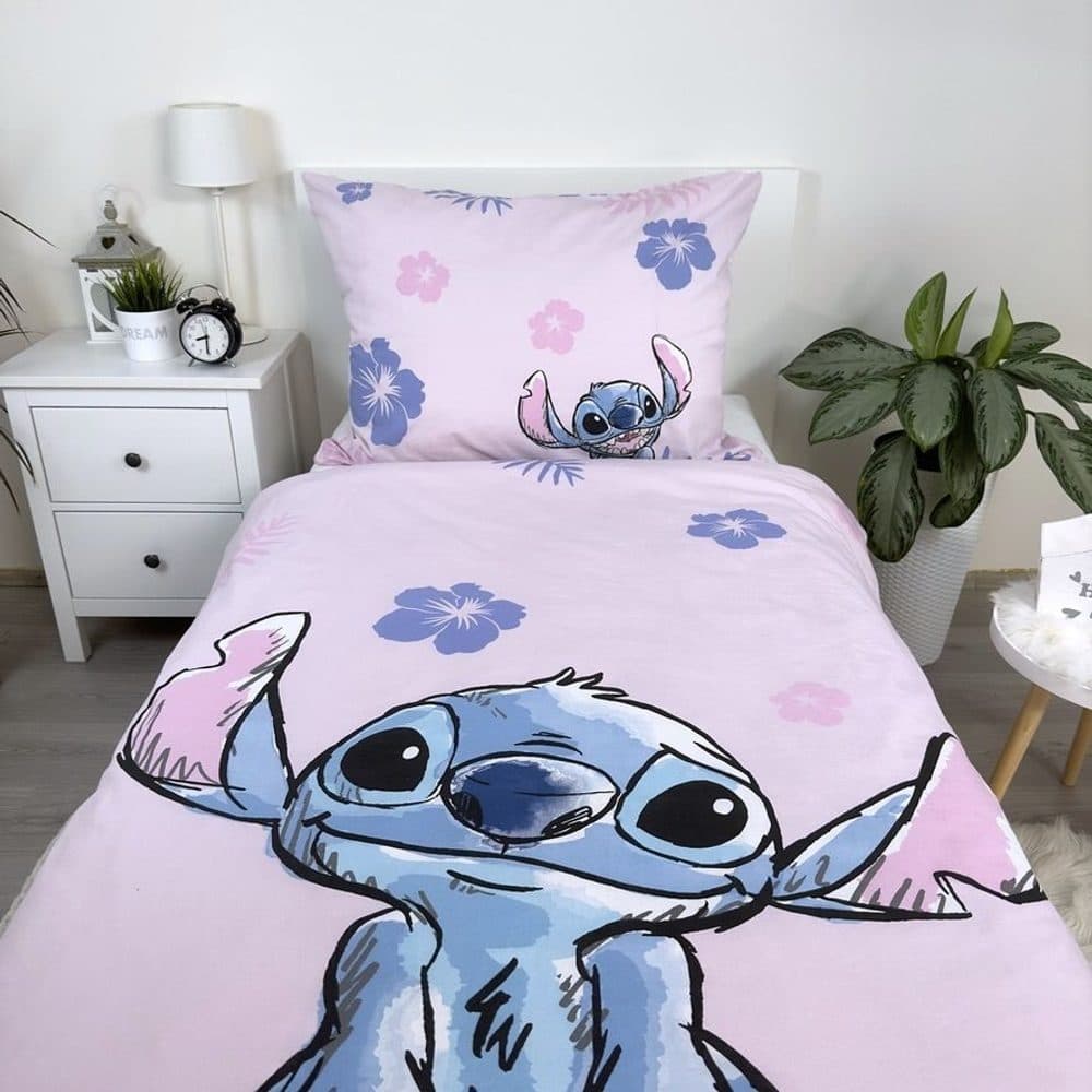 Jerry Fabrics Povlečení Lilo a Stitch Pink - Lilo a Stitch 4