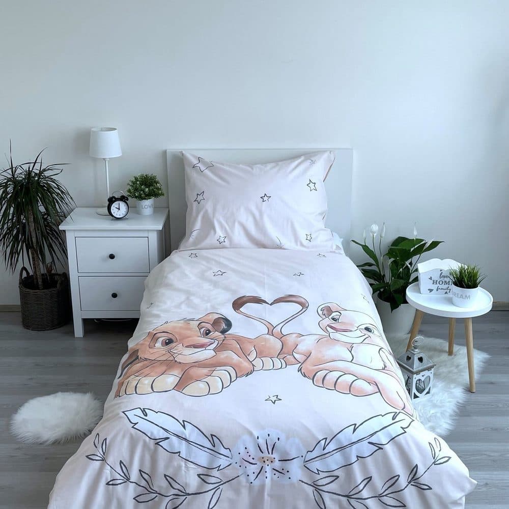 Jerry Fabrics Svítící povlečení Lví král 2