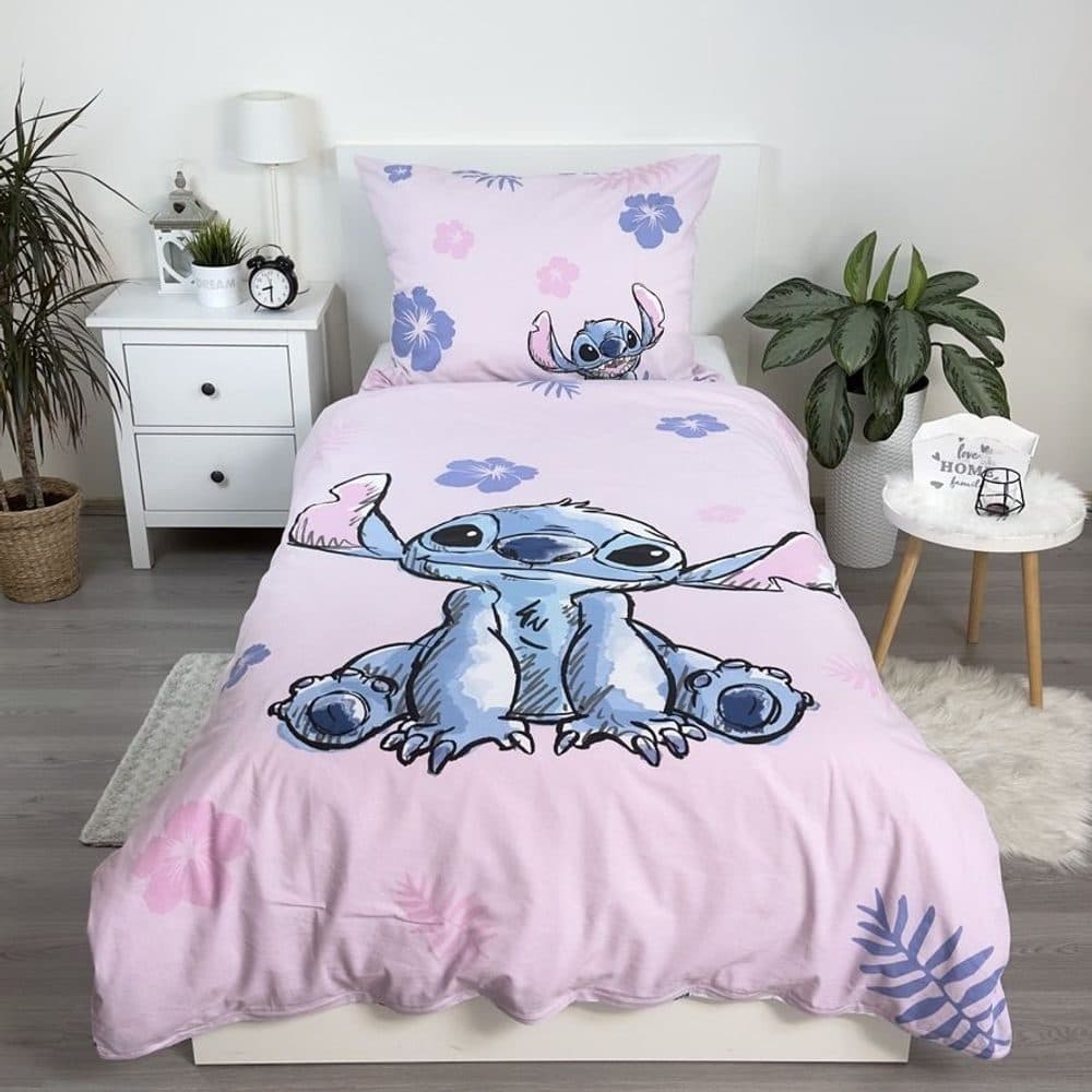 Jerry Fabrics Povlečení Lilo a Stitch Pink - Lilo a Stitch 3