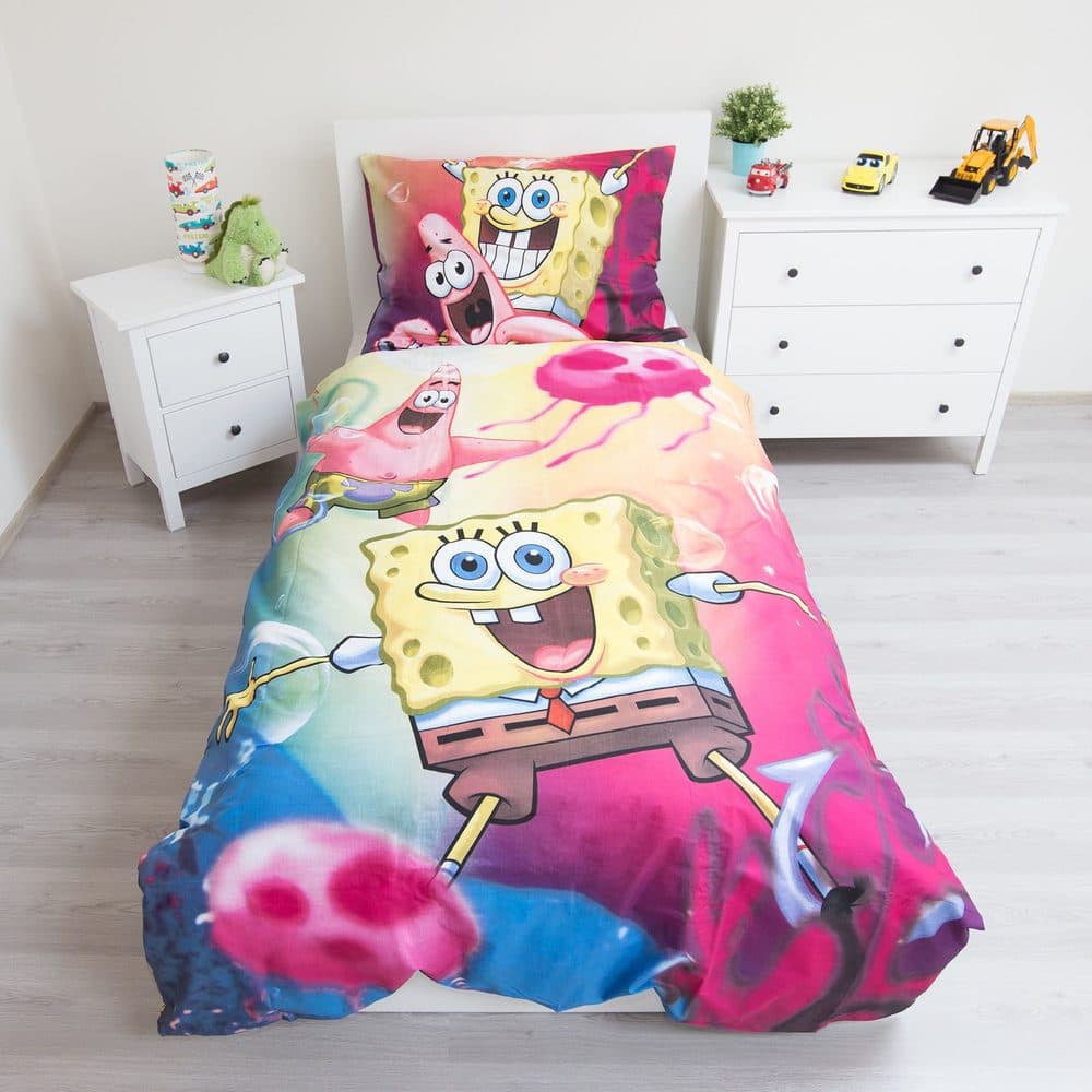 Jerry Fabrics Povlečení Spongebob 4