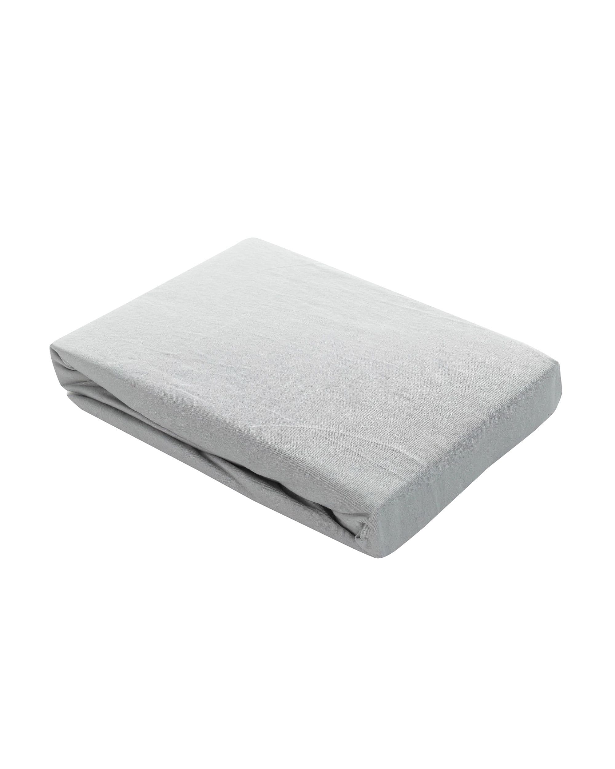 Jersey prostěradlo s gumou Jerry light grey 3
