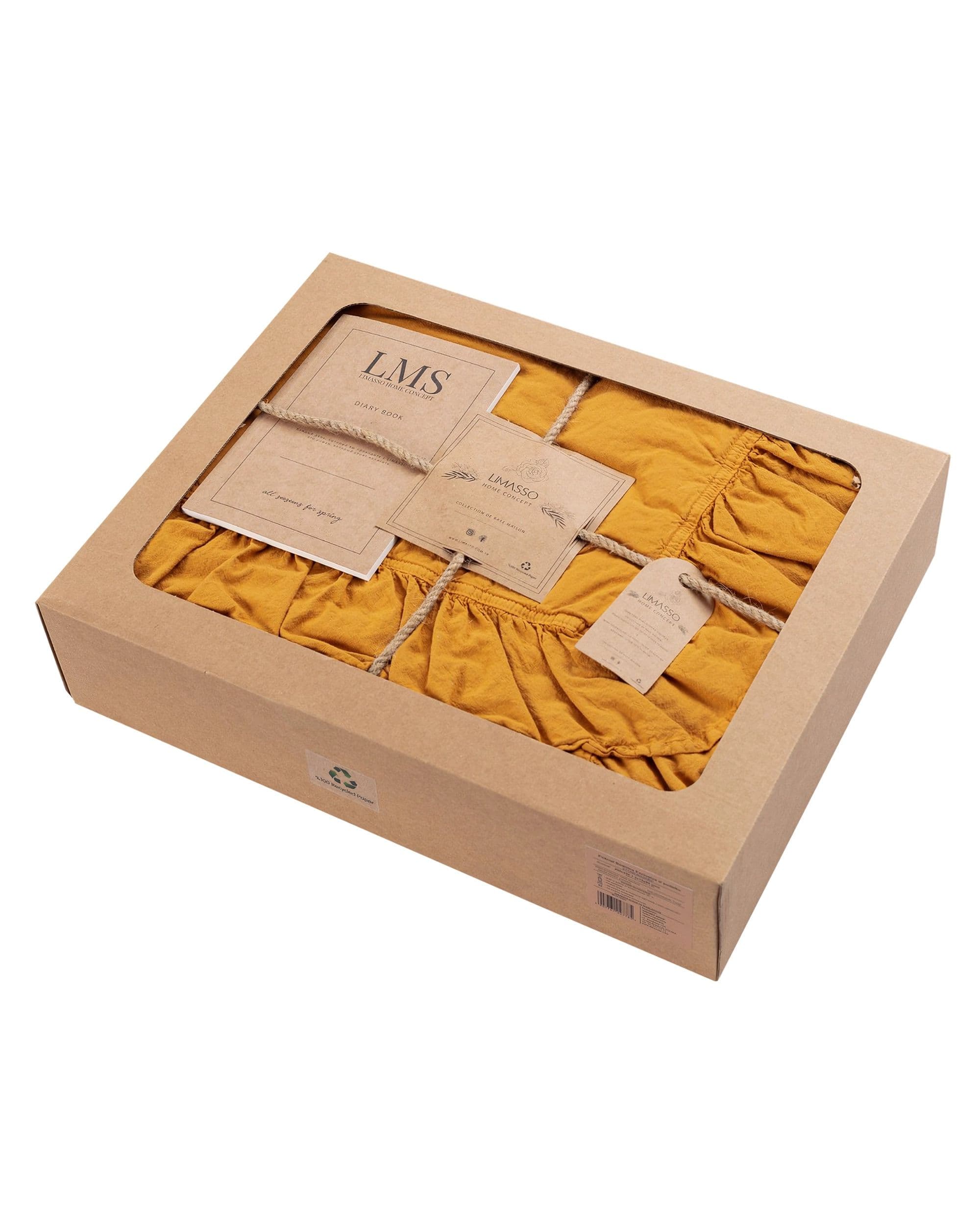 Ložní povlečení Cotton mustard 3