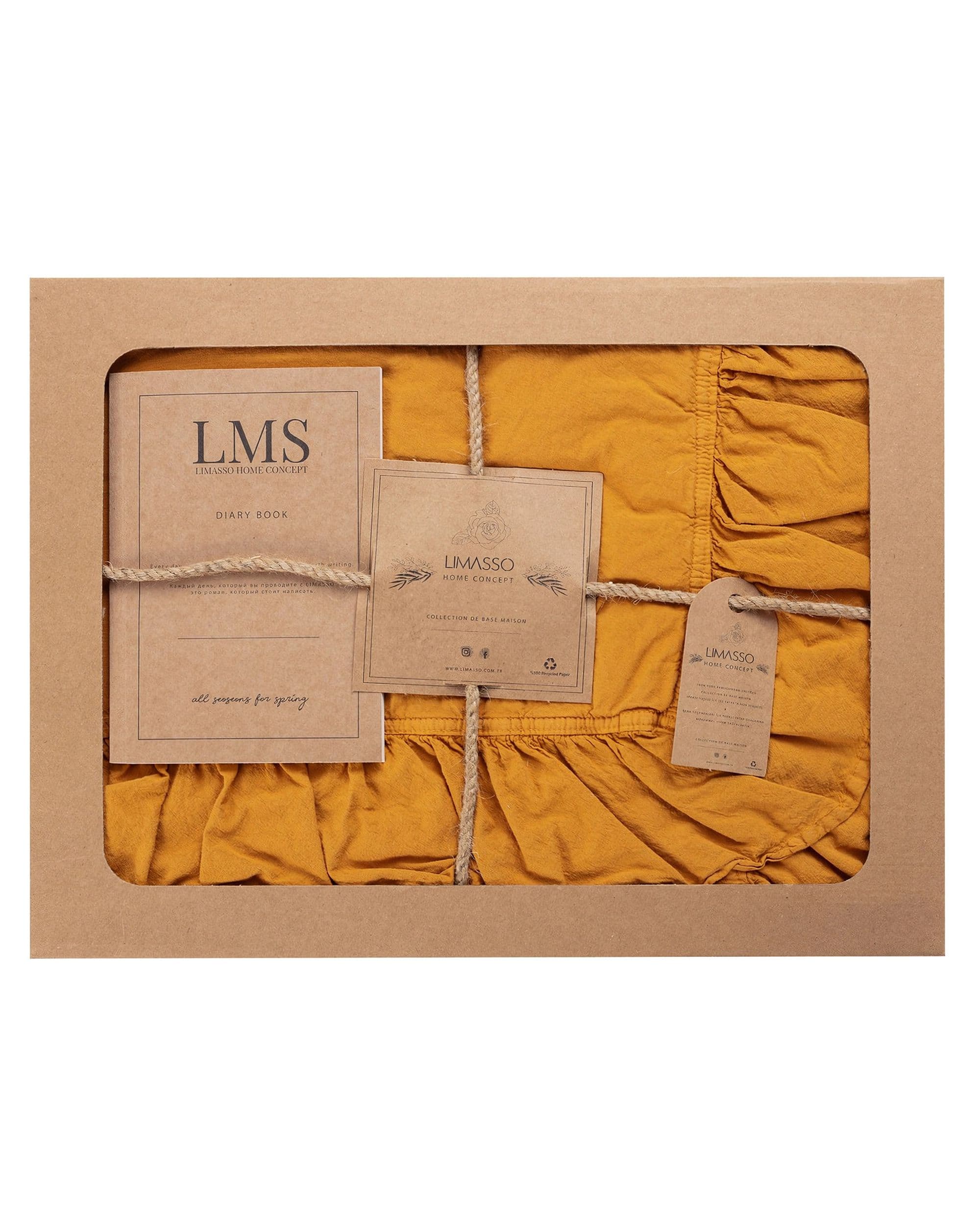 Ložní povlečení Cotton mustard 4