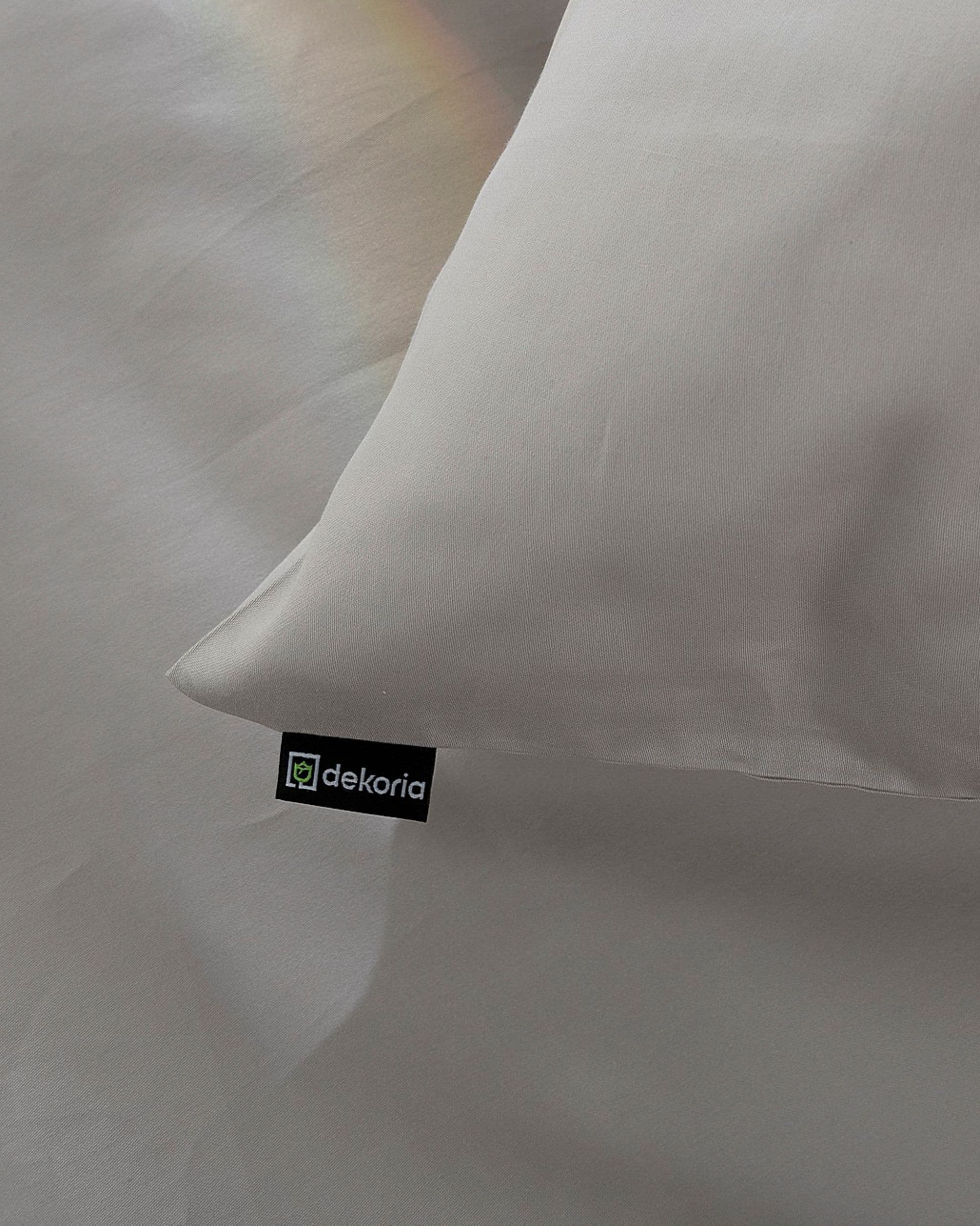 Povlečení z bavlněného saténu Beige 3