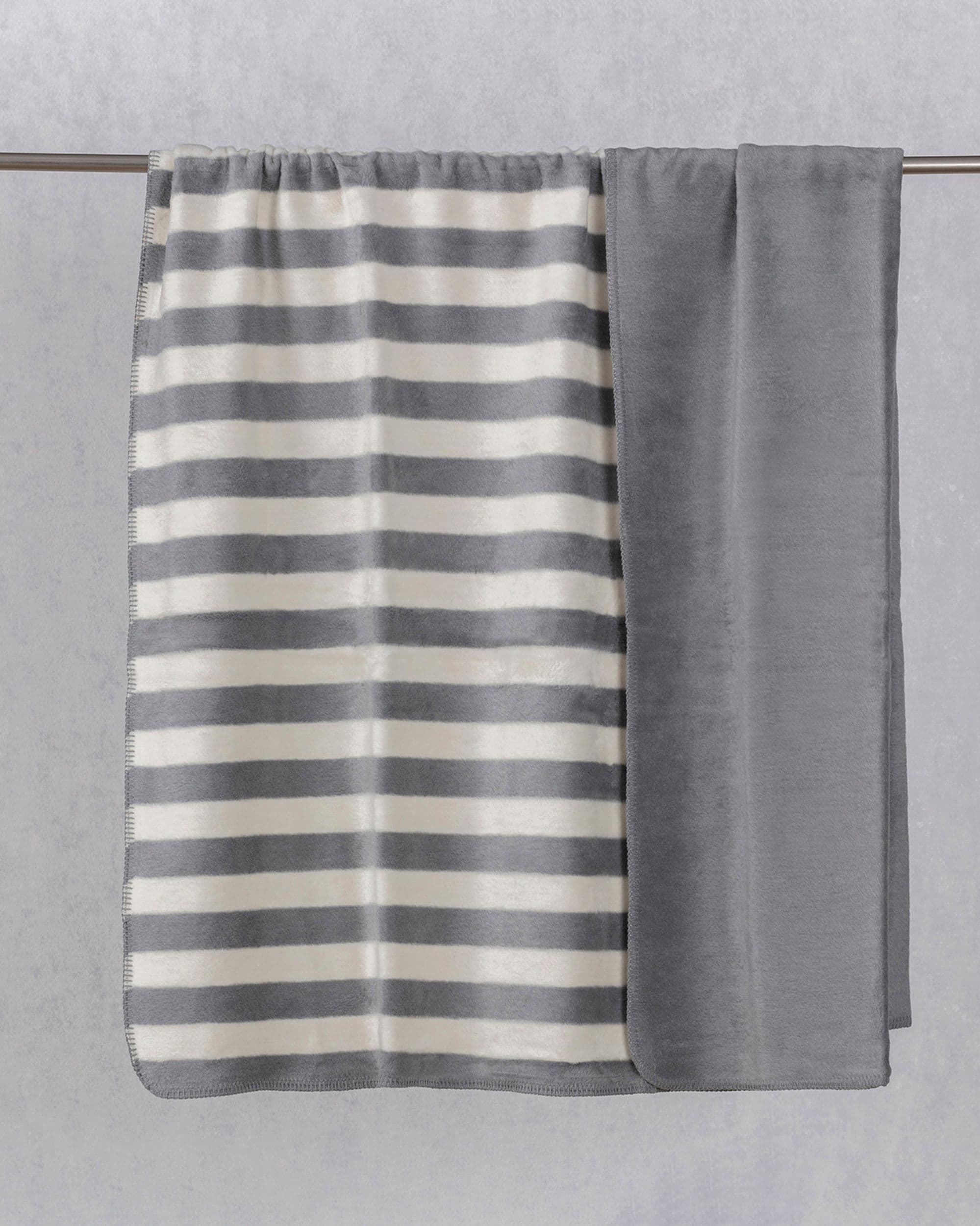 Deka Cotton Cloud Gray Stripes 3