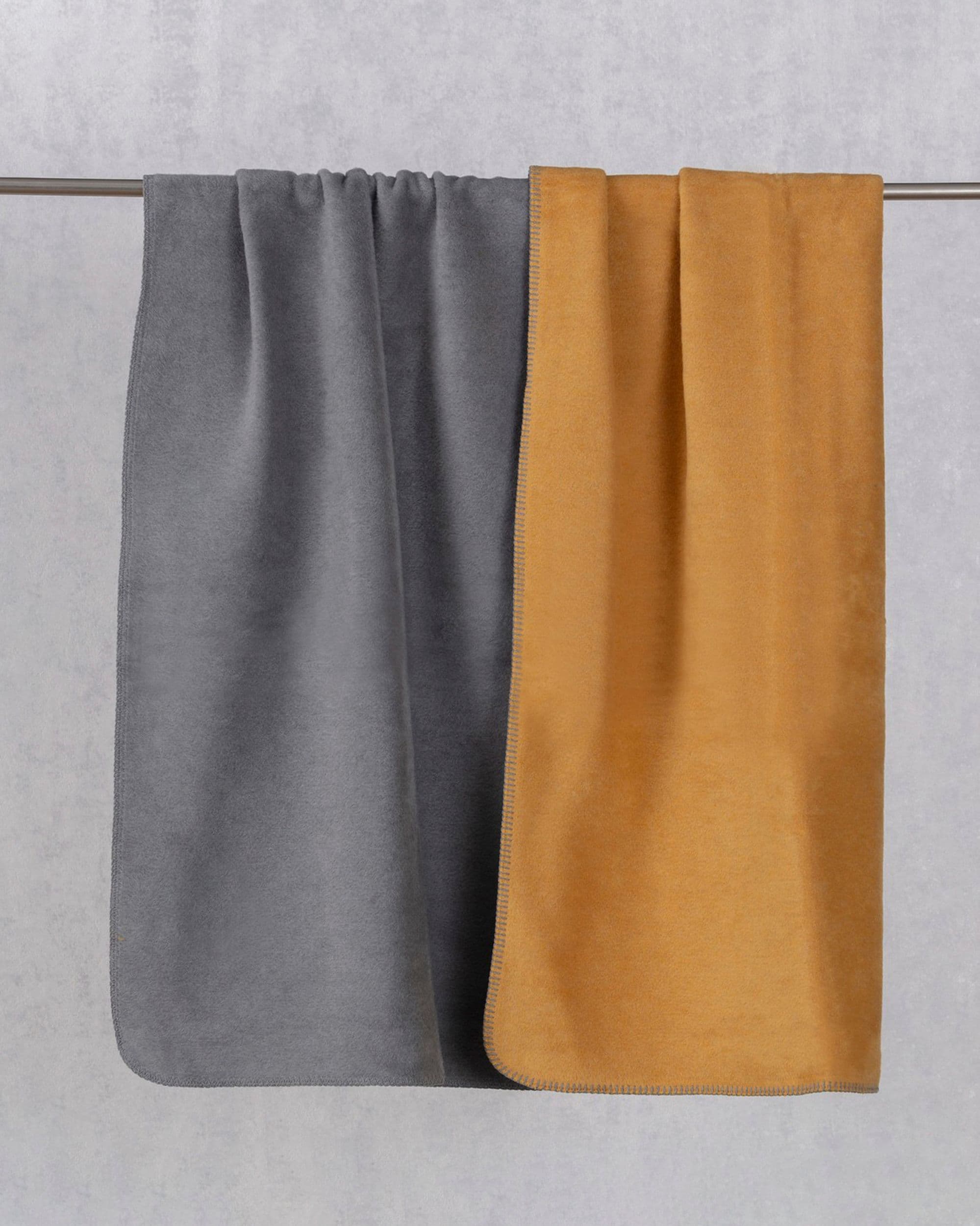 Deka Cotton Cloud Mustard&Grey 3