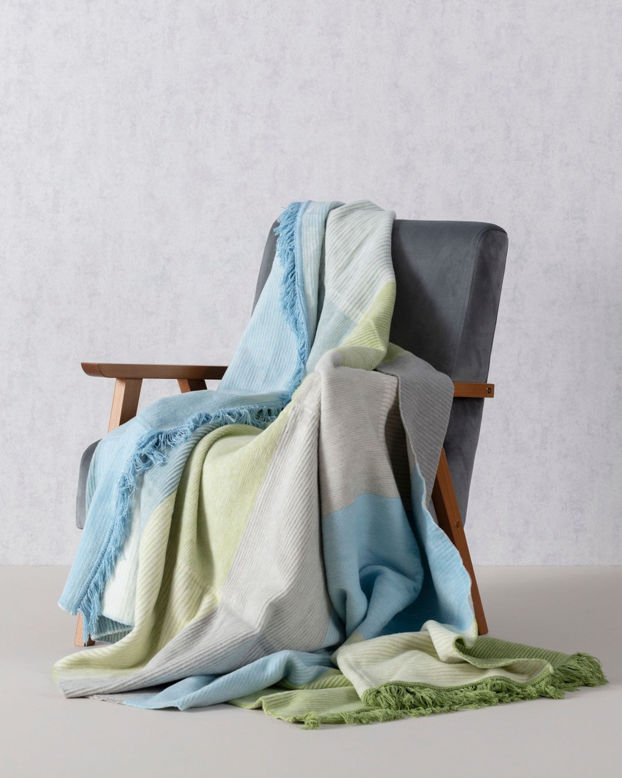 Deka Cotton Cloud Pastel Green&Blue
