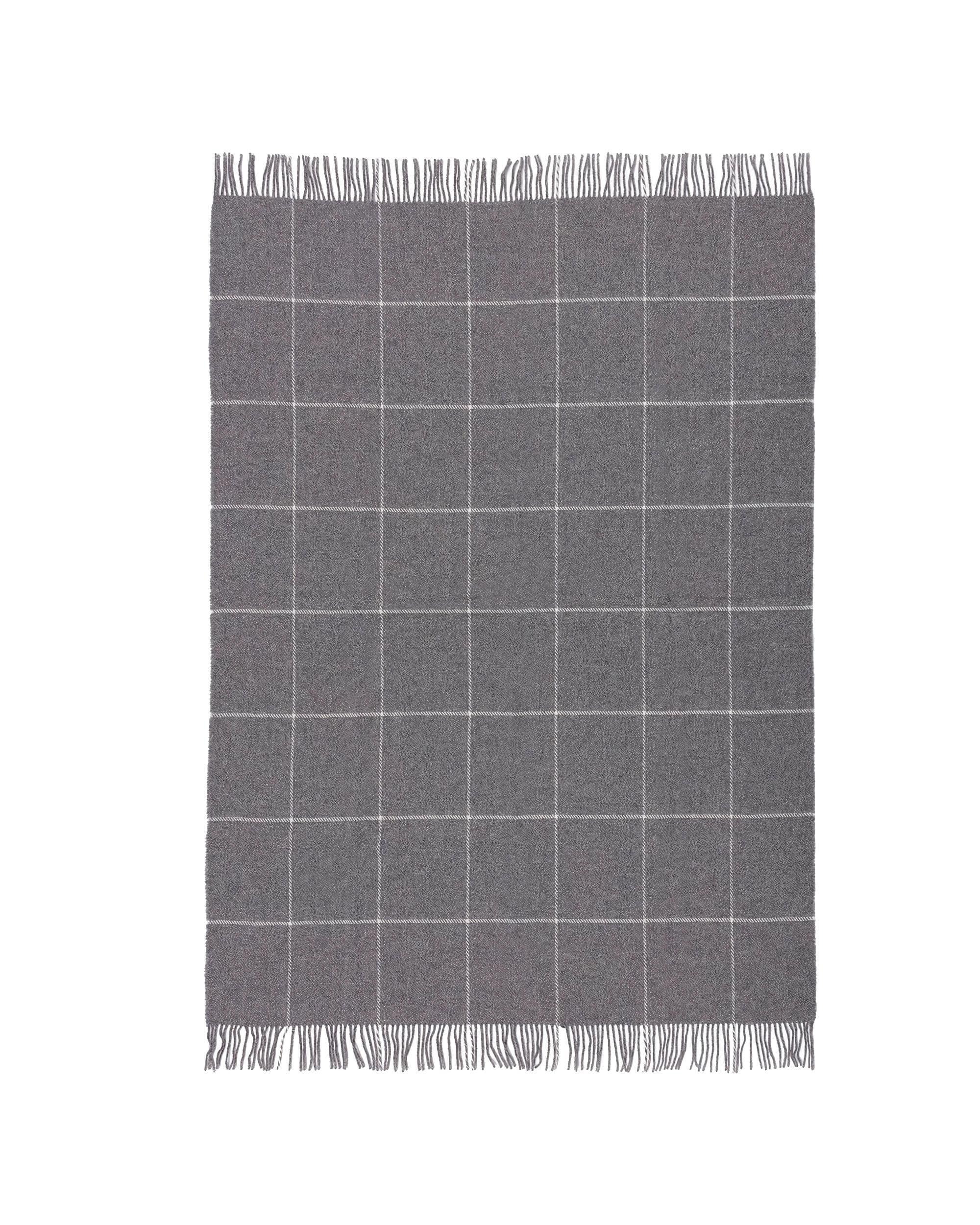 Pléd Zeelandia check grey 4
