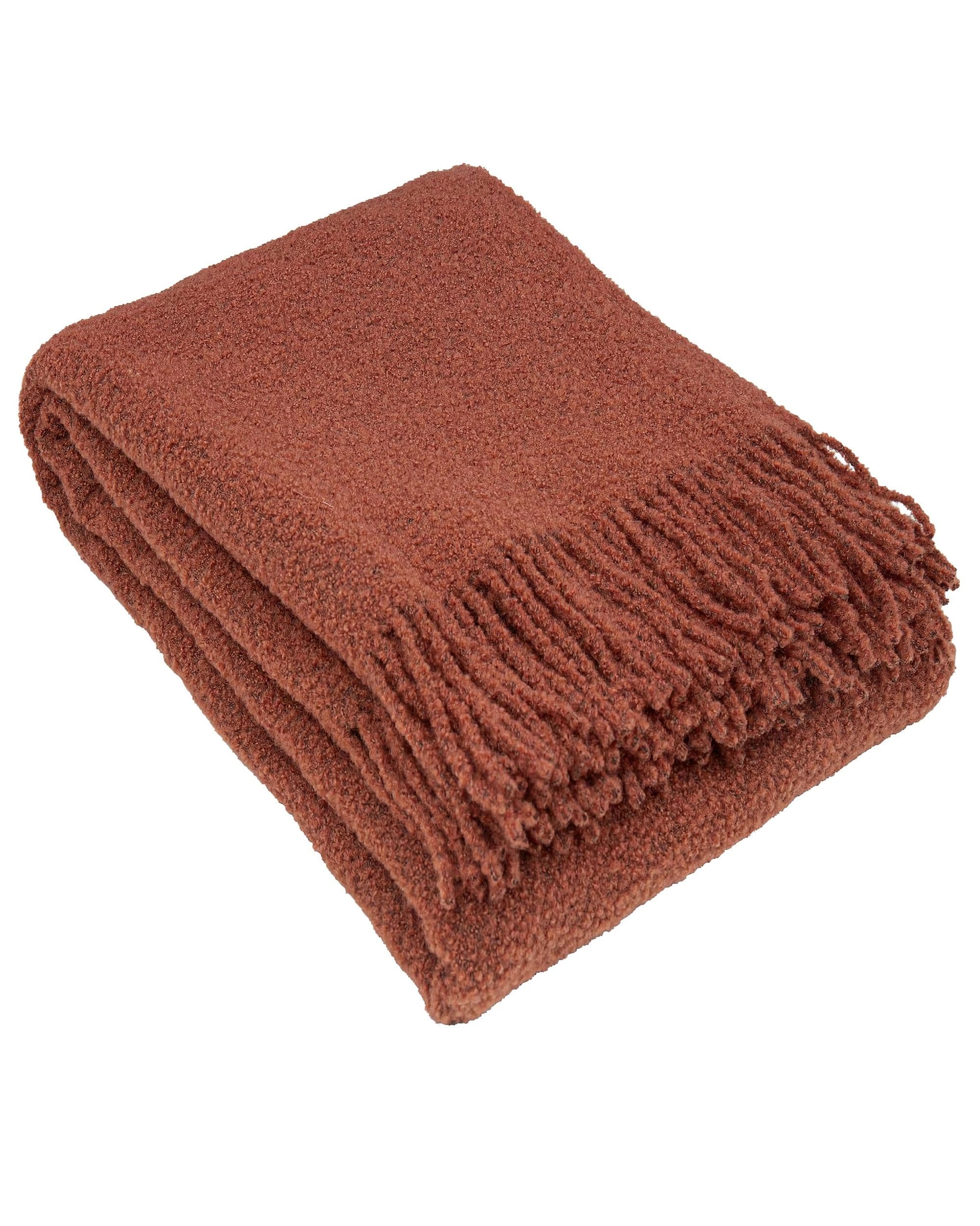 Pléd Boucle cinnamon 4