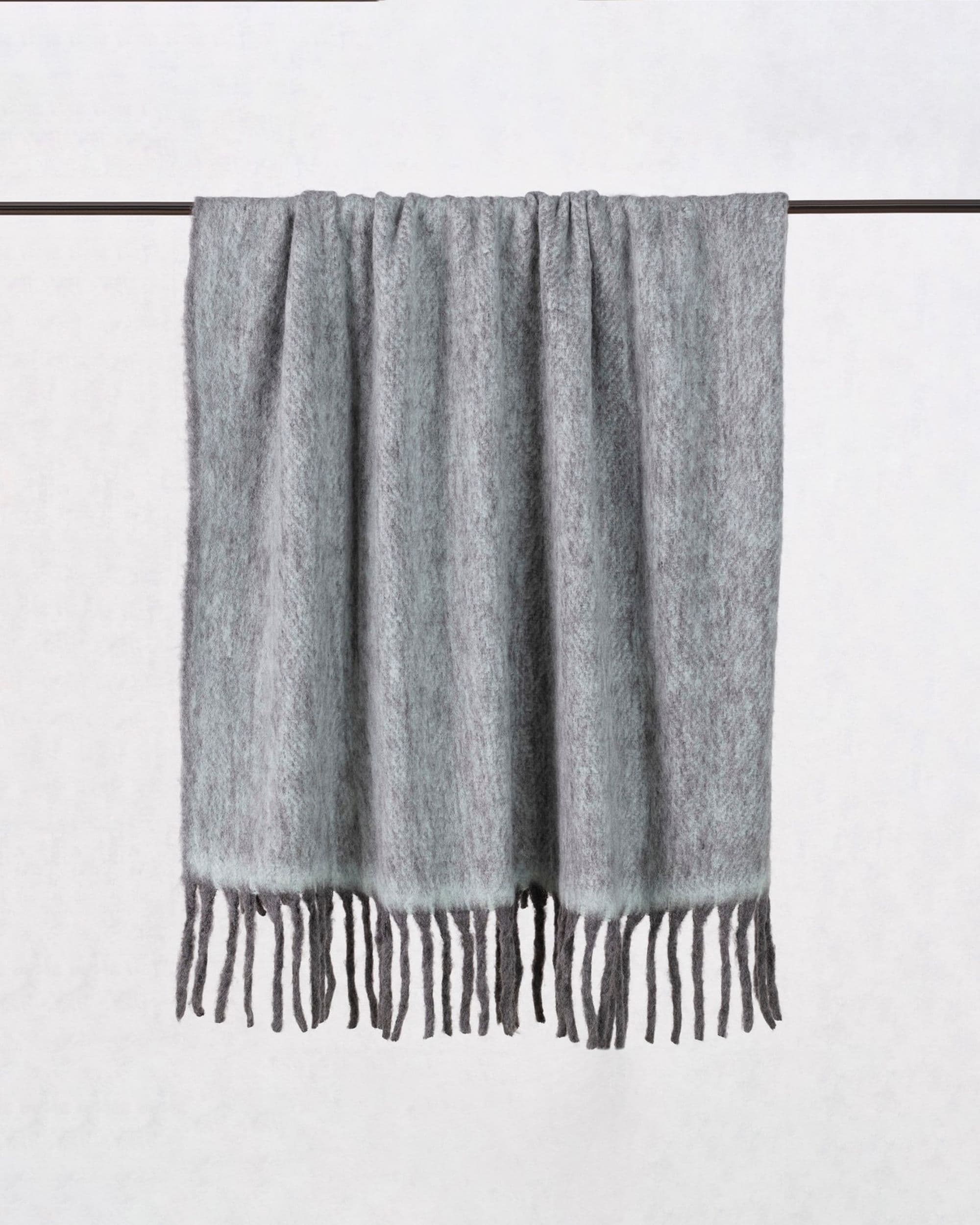 Pléd Cozy grey-mint 3