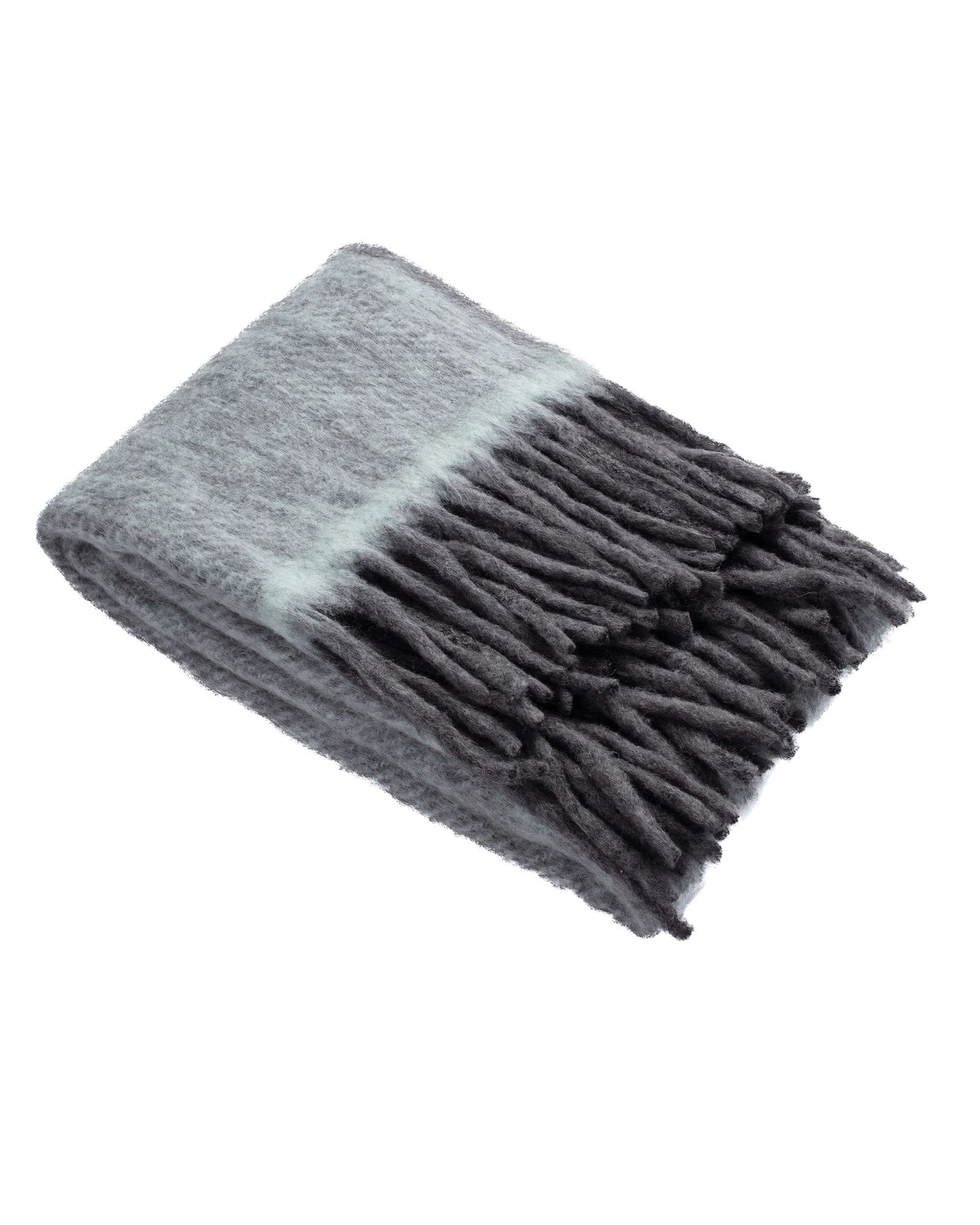 Pléd Cozy grey-mint 4