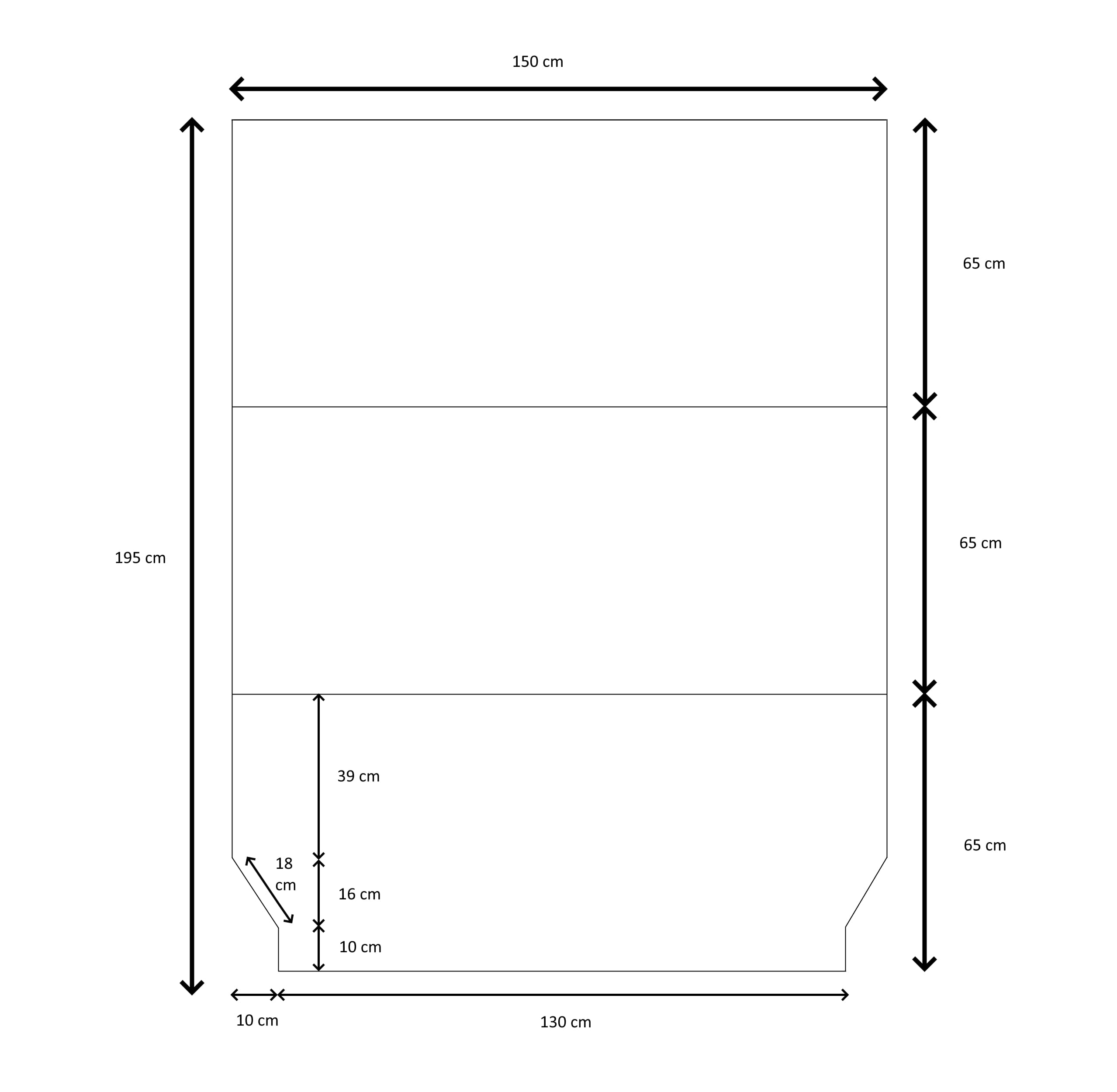 AMBRILO Skládací matrace do auta Deluxe šedá 130/150x195x10 cm pro VW Multivan T5 3