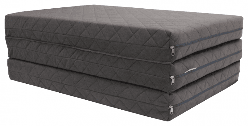 e-matrace.com Skládací matrace Deluxe Gray 3