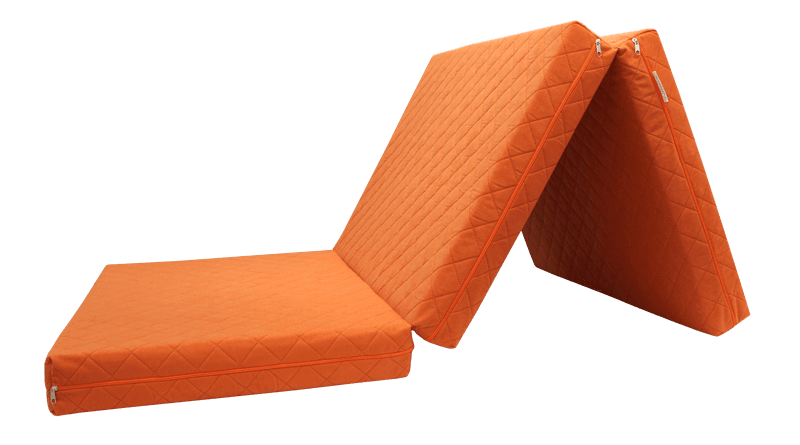 e-matrace.com Skládací matrace Deluxe Orange