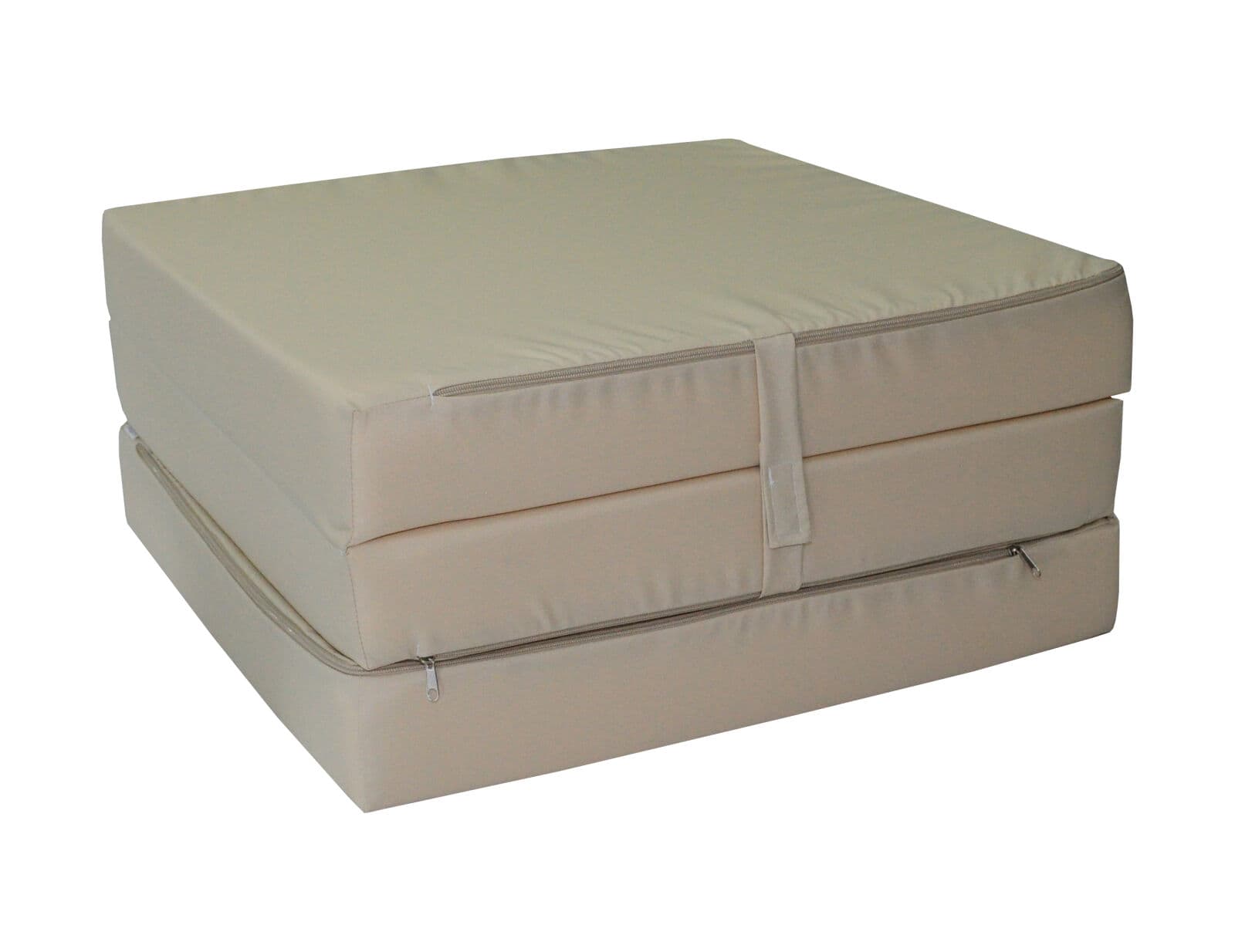 Fimex Skládací voděodolná matrace Waterproof 65x195x10 cm béžová 3