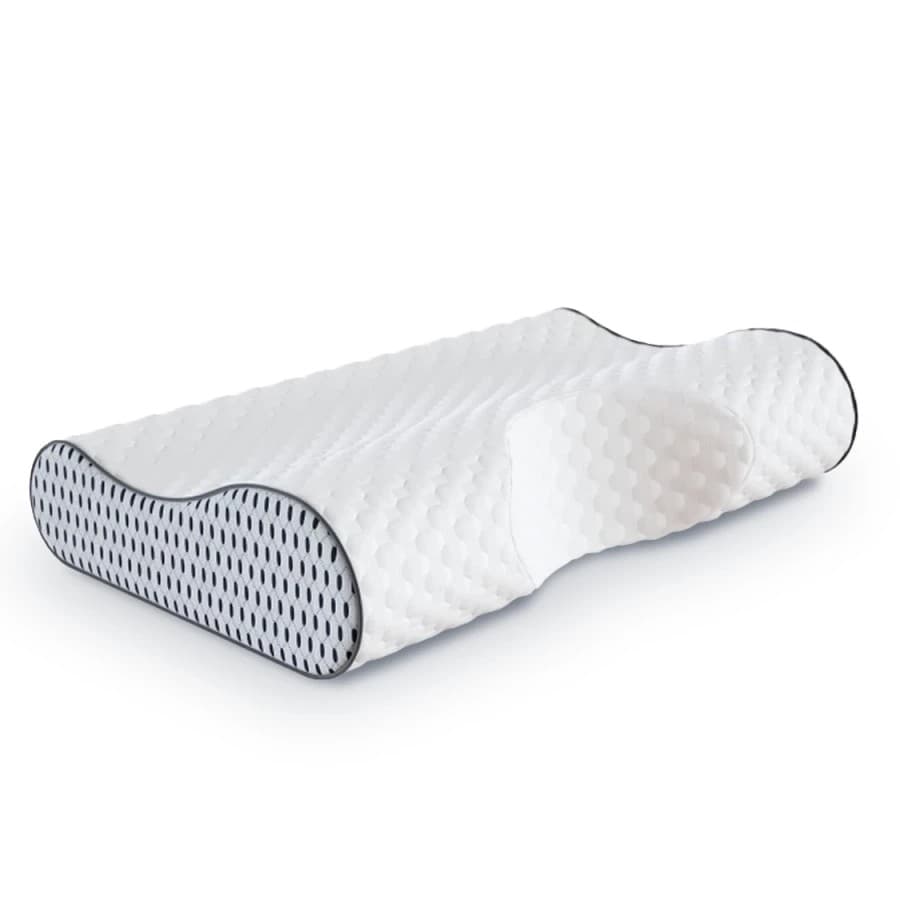 FDM Ergonomický polštář COMO CONTOUR POINT SPACE 50x33 cm bílý 2