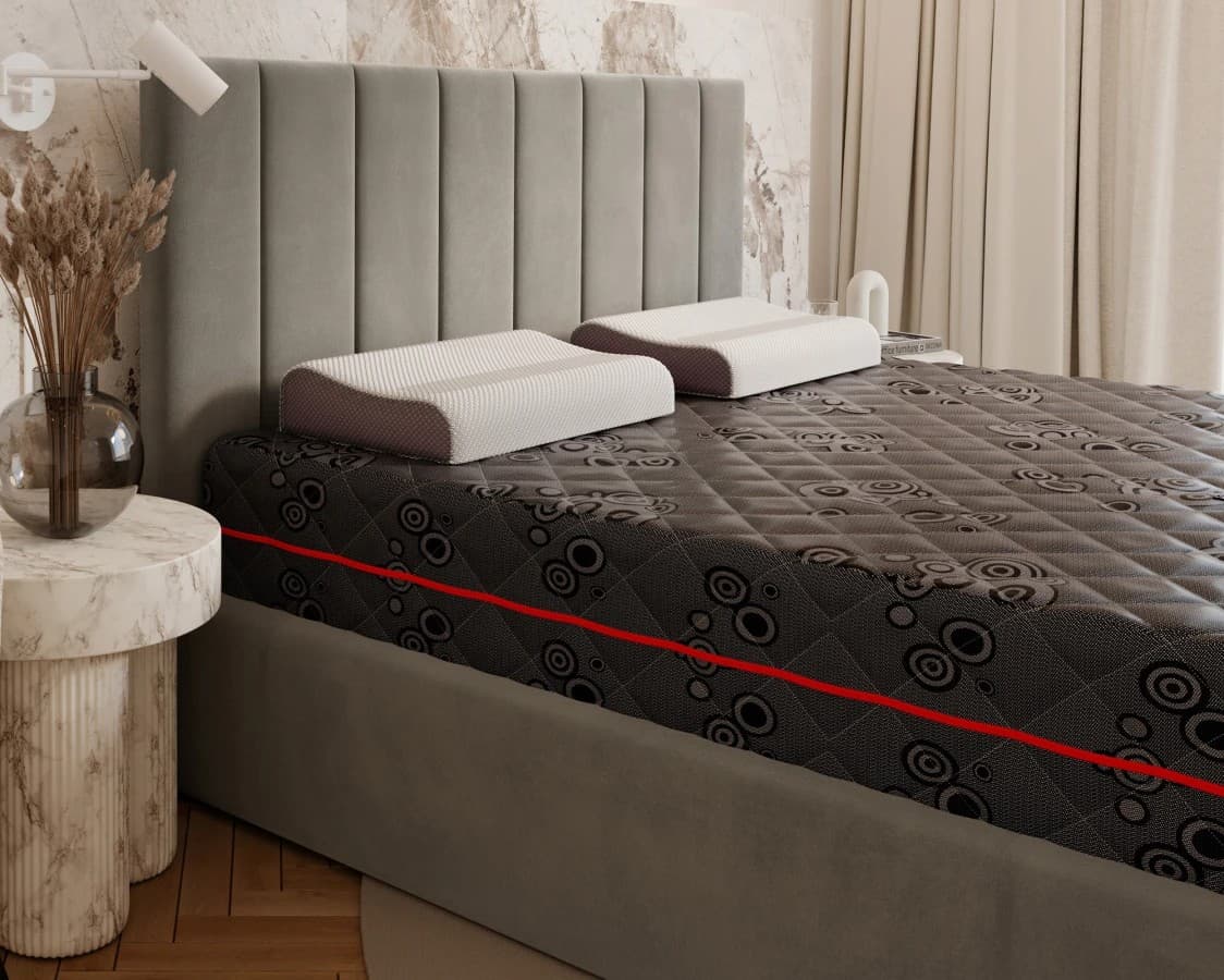 FDM Taštičková matrace Salerno 22 cm černá 3