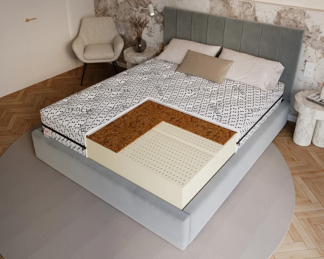 FDM Latexová matrace Toro Max 20 cm bílá 5