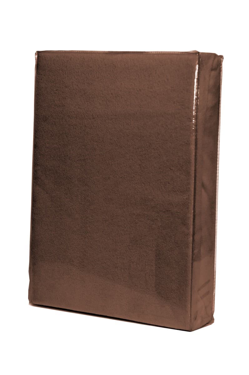 Faro Froté prostěradlo SMOOTH 180x200 cm hnědé 2