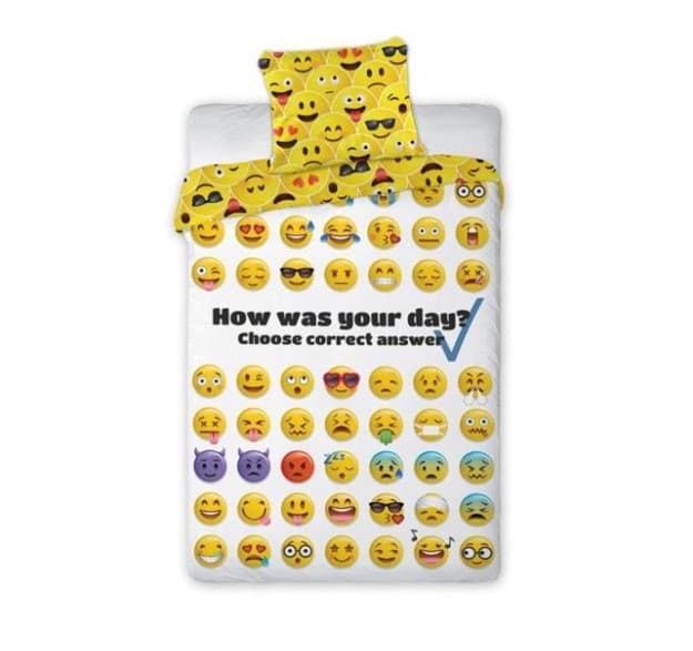 Faro Bavlněné povlečení Emoji 018