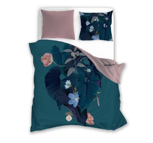 Faro Bavlněné povlečení Trendy 008 160x200 cm + 2x 70x80 cm tyrkysové/růžové