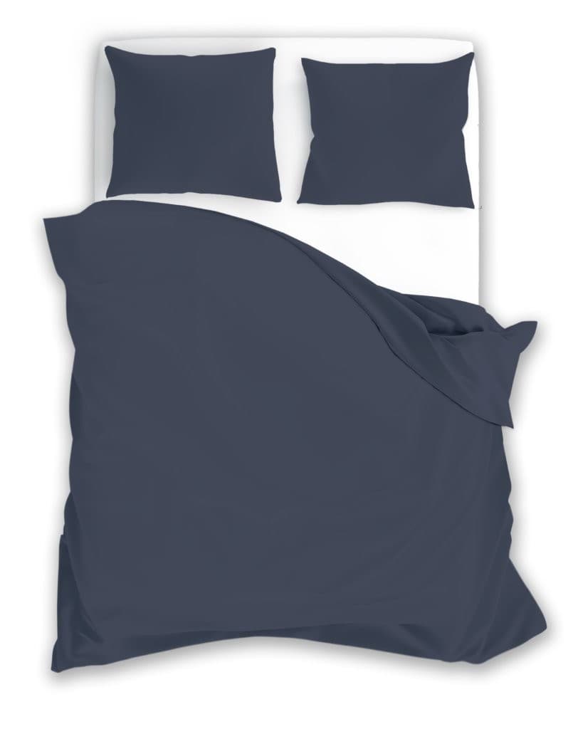 Faro Bavlněné saténové povlečení Fashion 013 220x200 cm + 2x 70x80 cm indigo