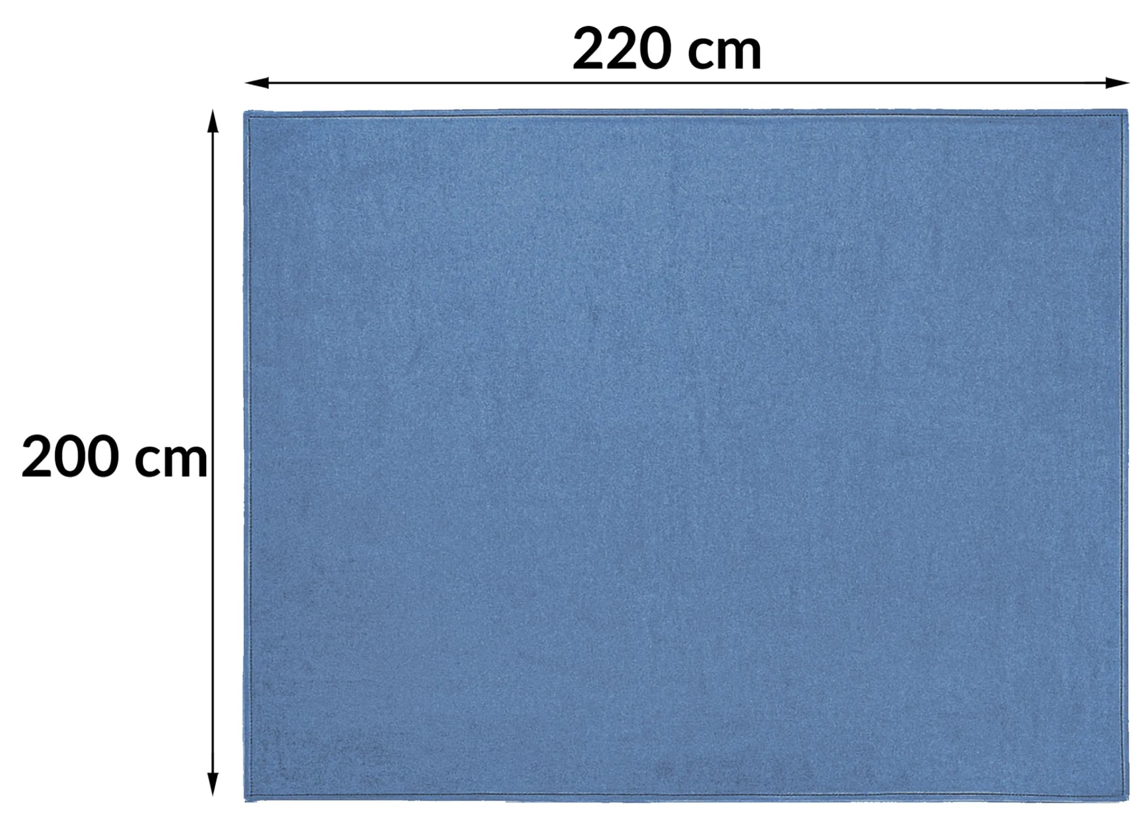Kontrast Deka Tago 220x200 cm modrá 5