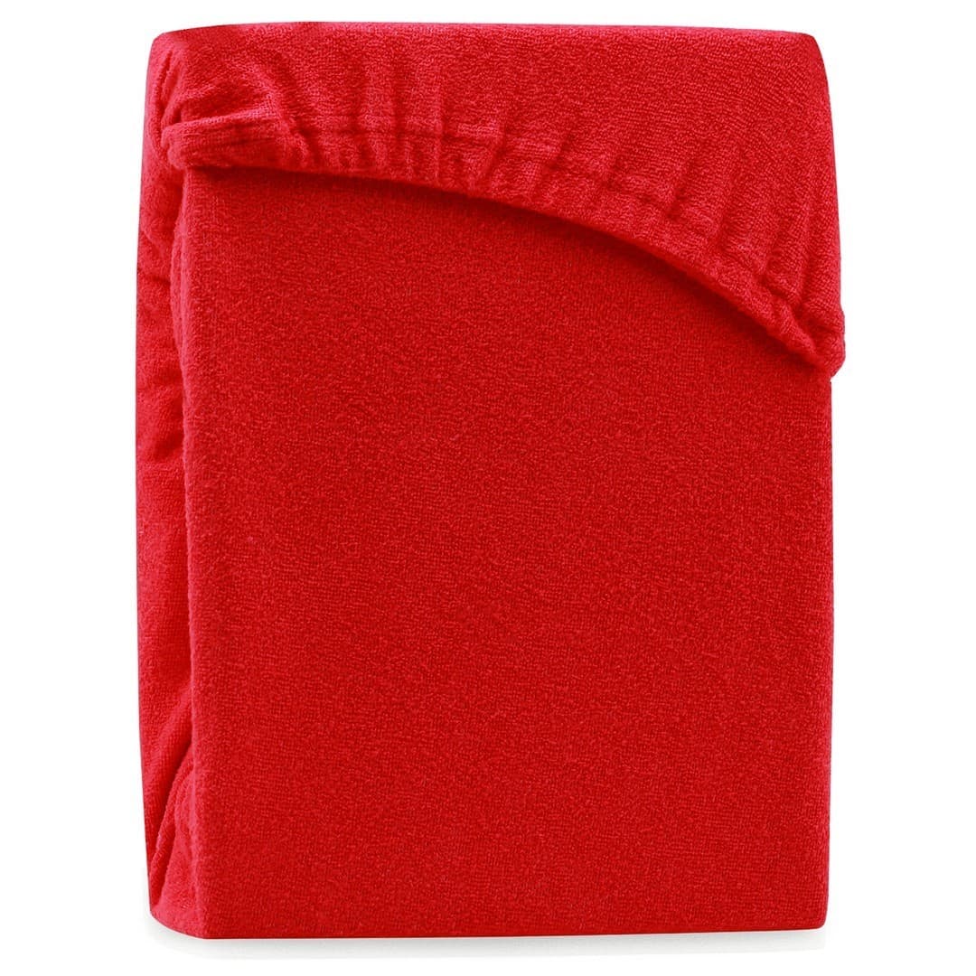 Restilo Froté prostěradlo s gumou AmeliaHome Ruby červené 2