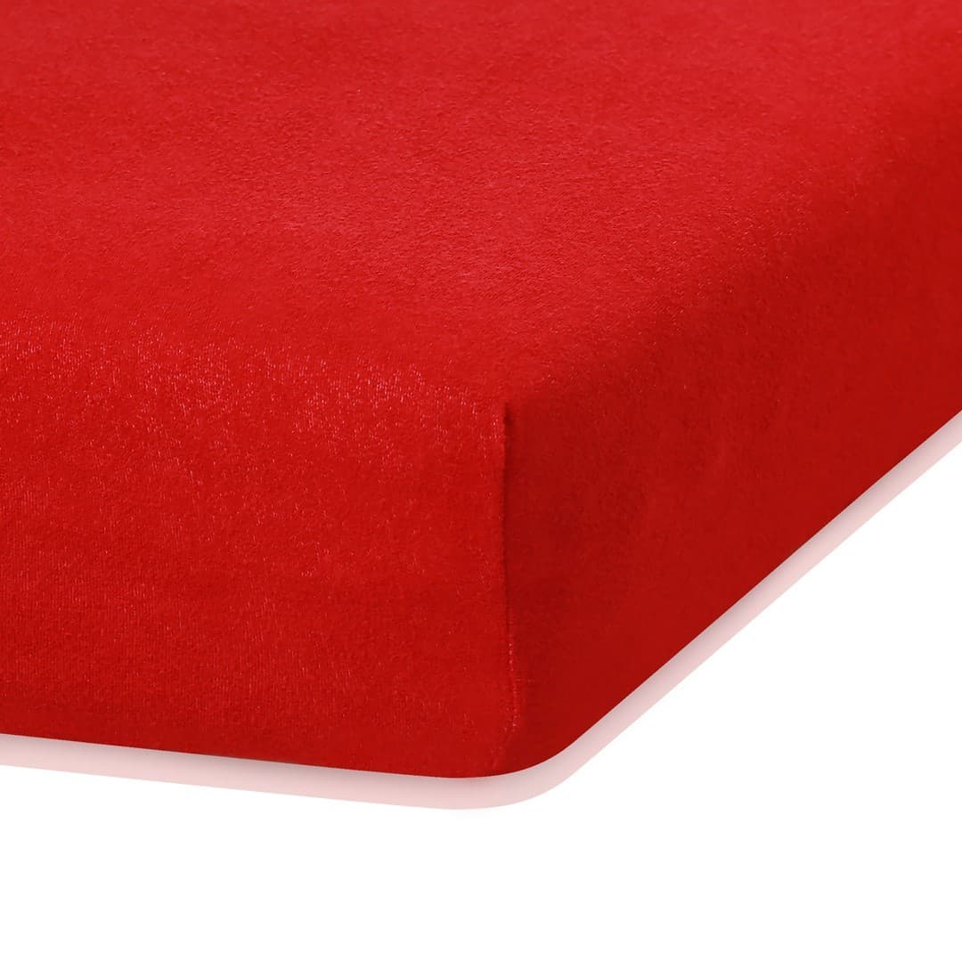 Restilo Froté prostěradlo s gumou AmeliaHome Ruby červené 3