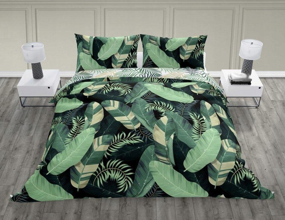 Faro Bavlněné povlečení TRENDY 011 140x200 cm + 70x90 cm zelené 2
