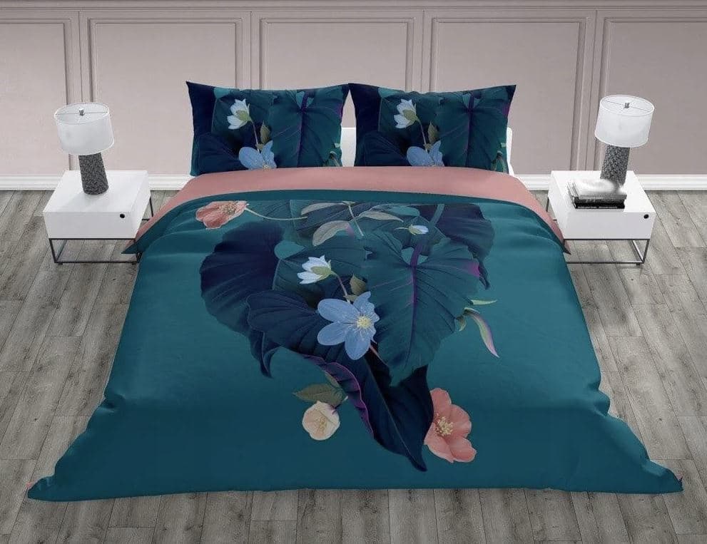 Faro Bavlněné povlečení TRENDY 008 140x200 cm + 70x90 cm tyrkysovo-růžové 2