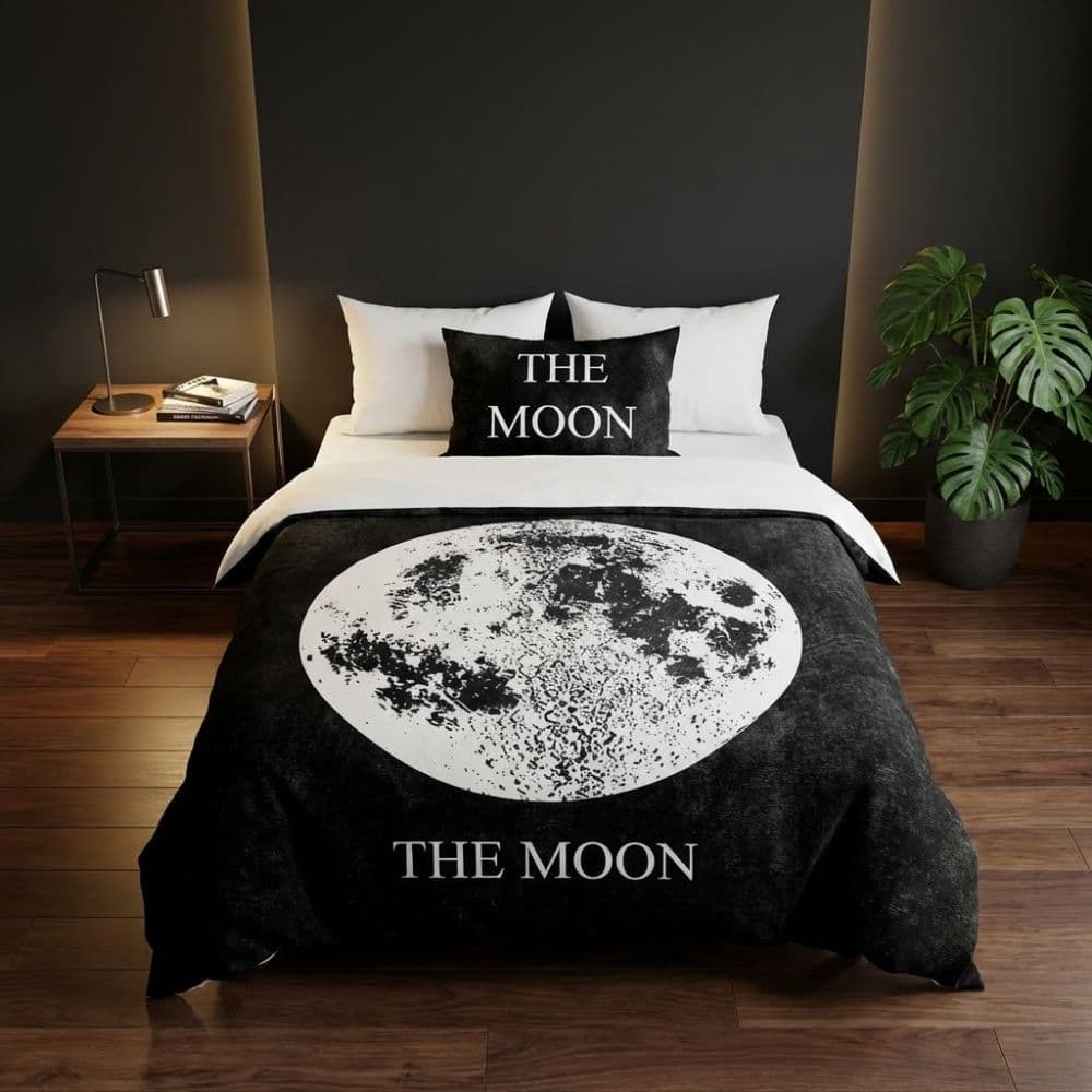 Kvalitex bavlna povlečení Moon 3D 140x200 70x90 2