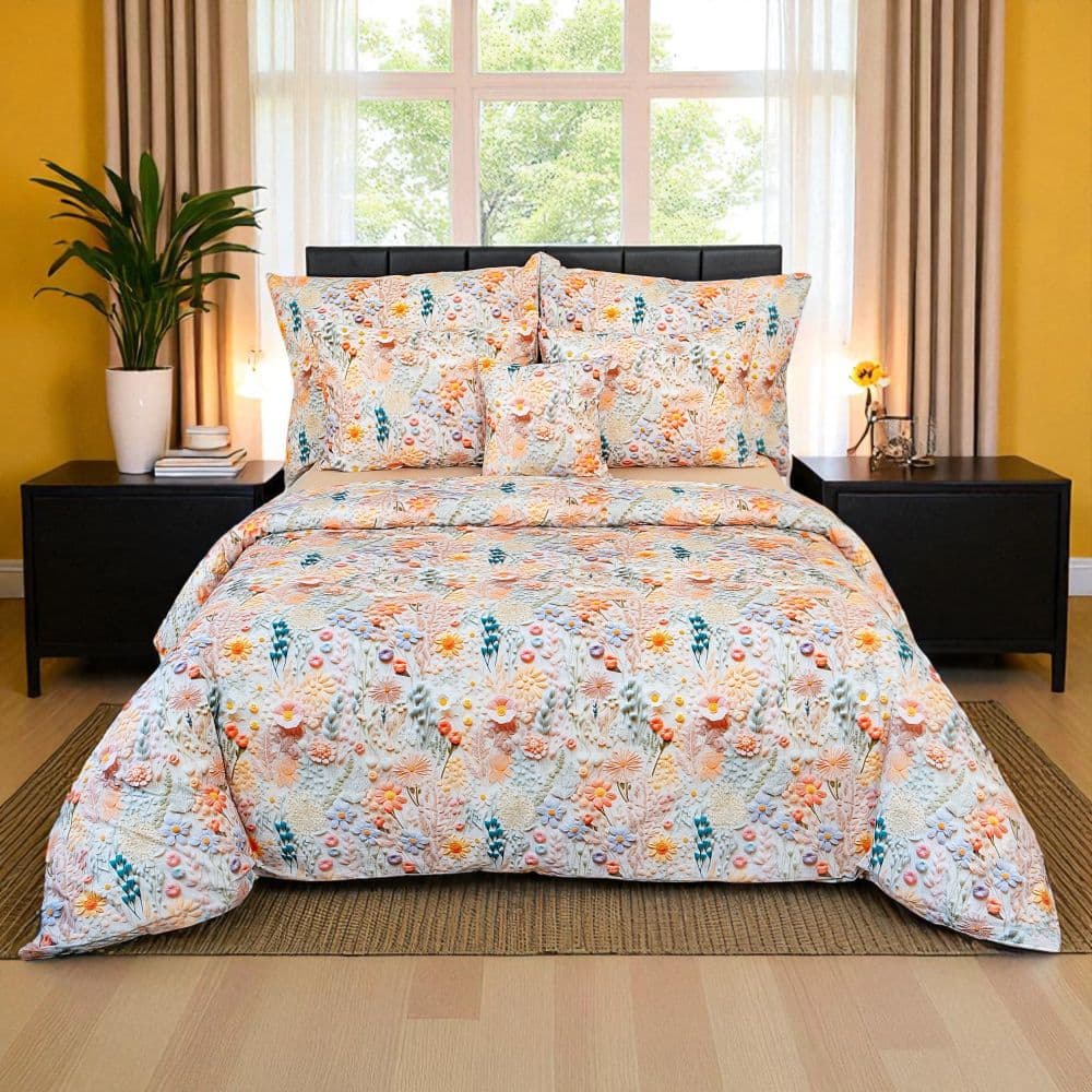 Kvalitex 5D povlečení Polní kvítí 2