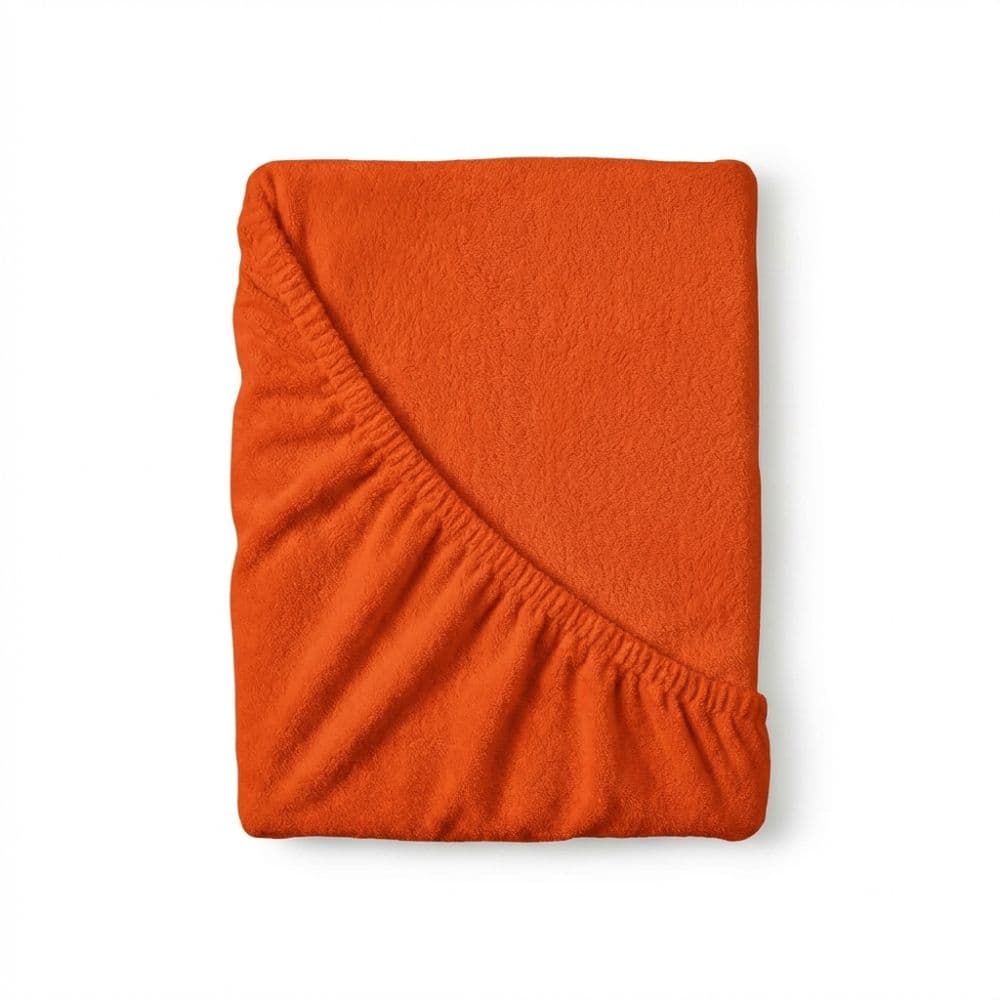 Kvalitex Froté prostěradlo oranžové
