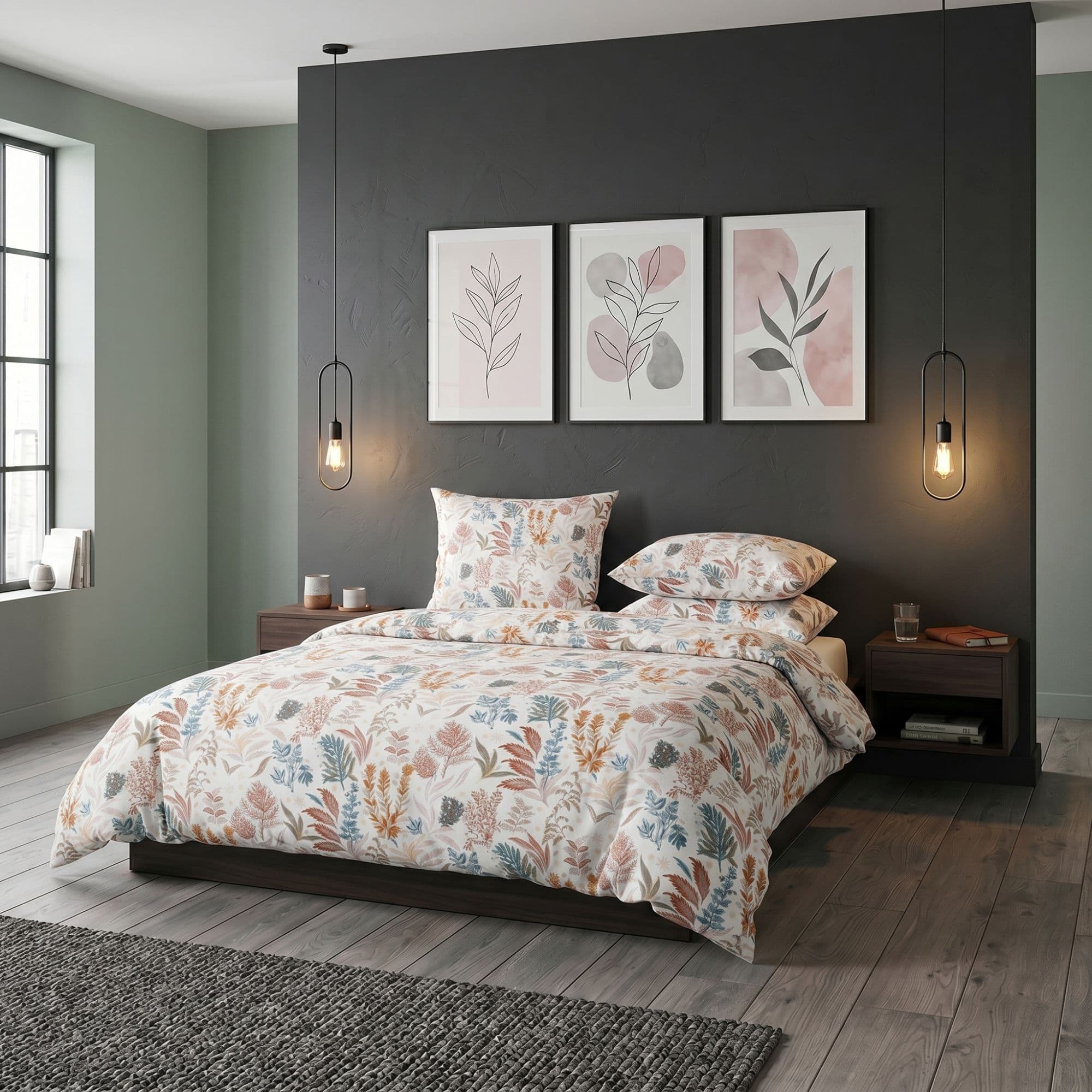 Kvalitex Saténové povlečení LUXURY COLLECTION CORAL garden 2