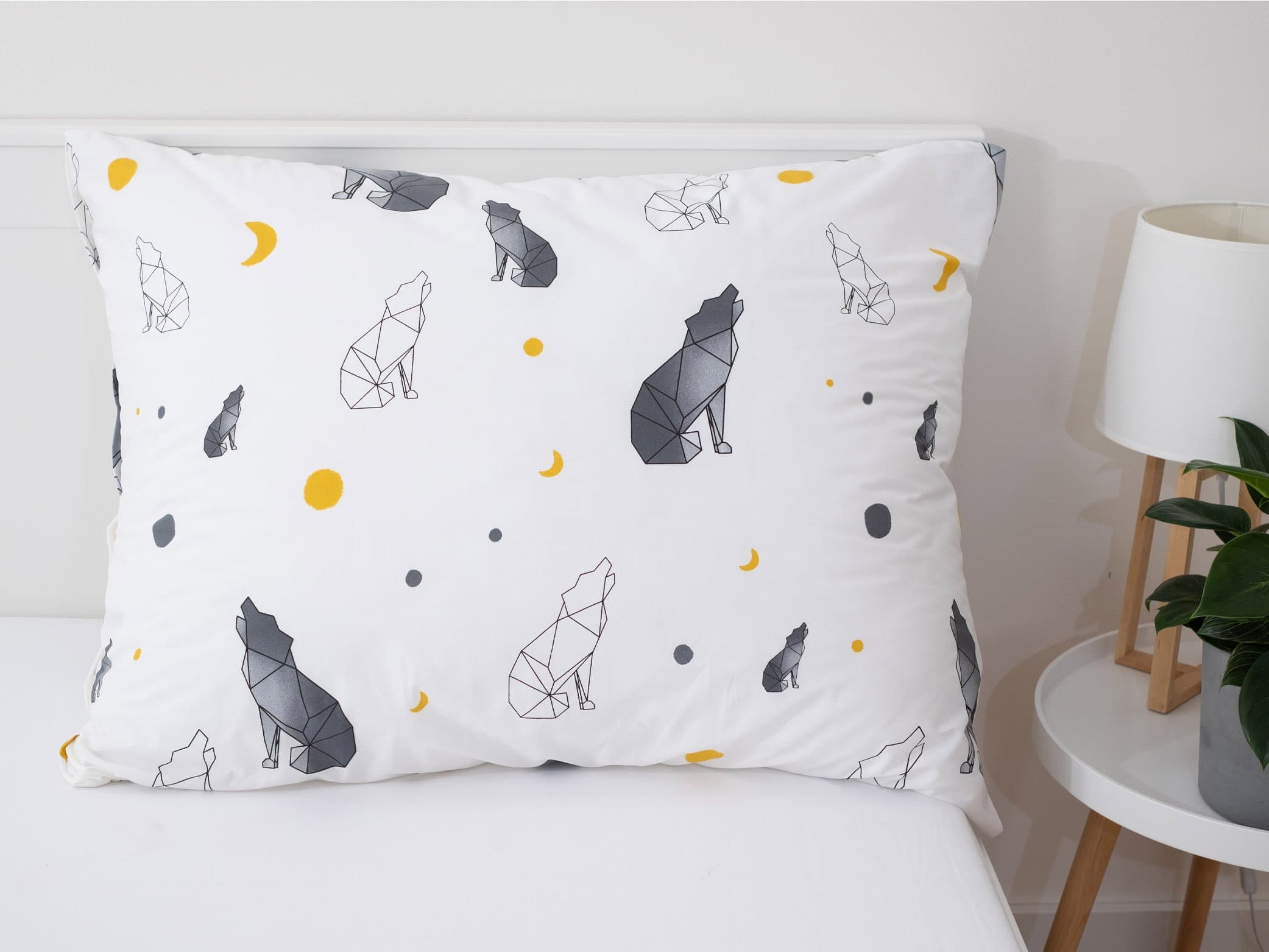 Povlak Mako jersey 70 × 90 cm – Vlci 3