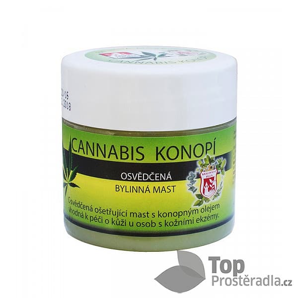 Bylinná konopná mast 150ml