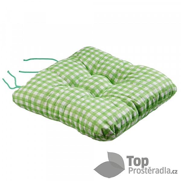 TP Sedák 40x40 Zelený kanafas