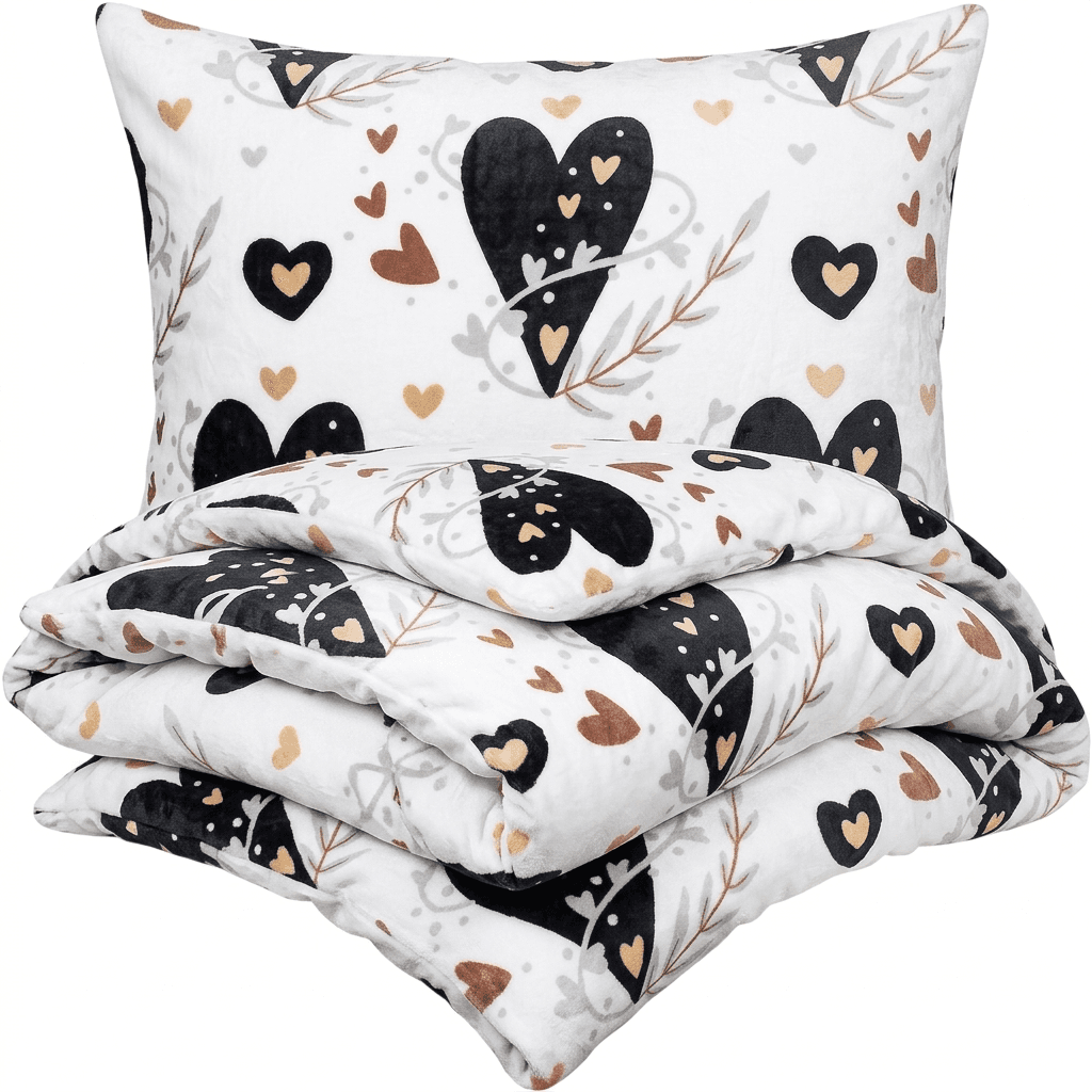 4Home Povlečení mikroflanel Romantic